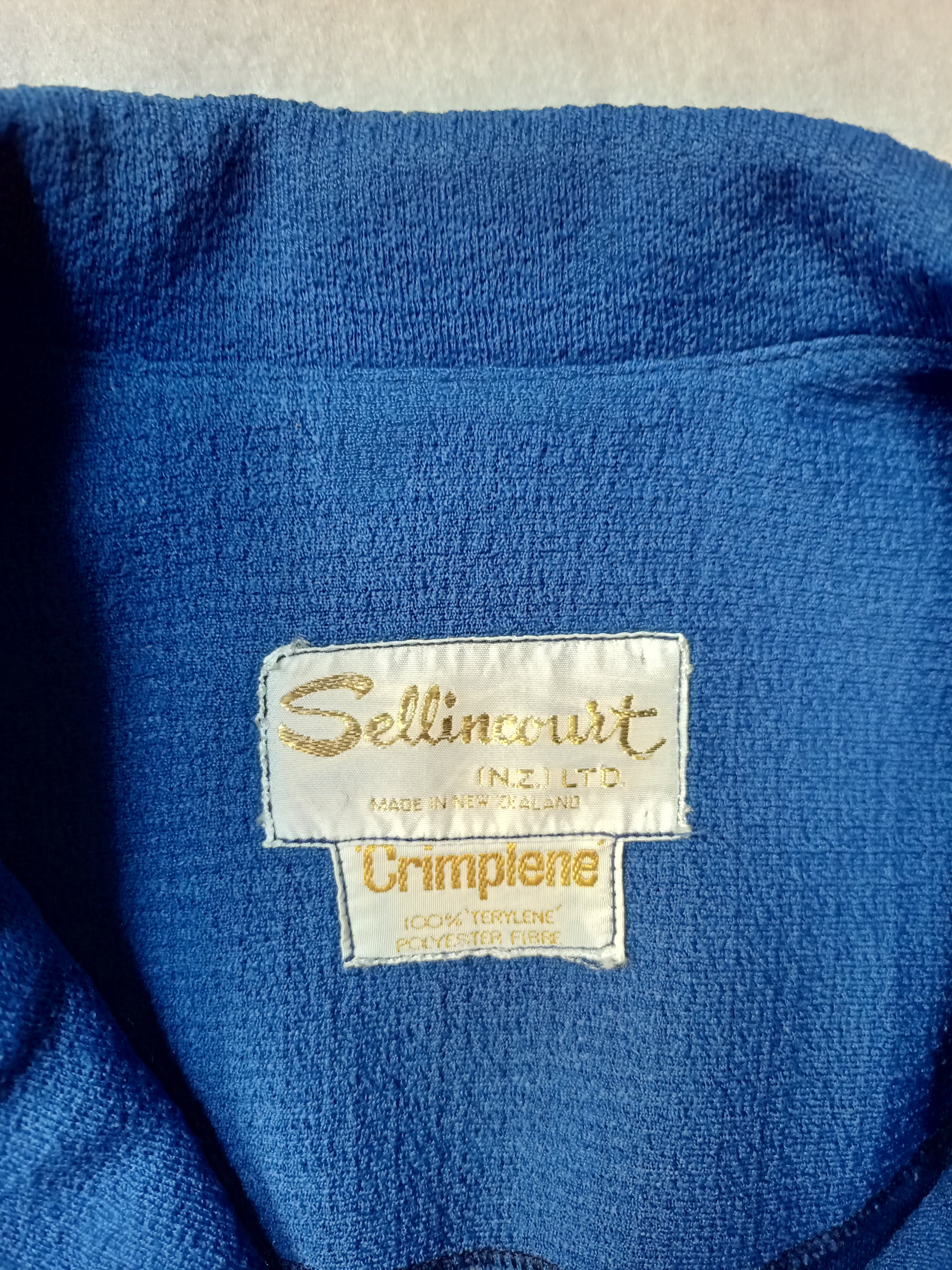 Royal Blue Vintage Jacket