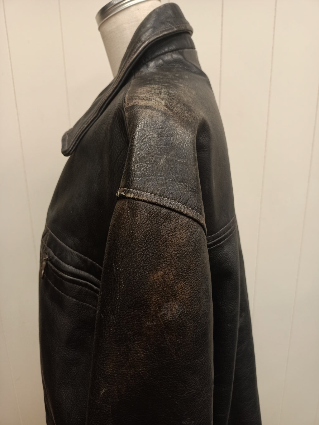 Politix Mens Leather Jacket