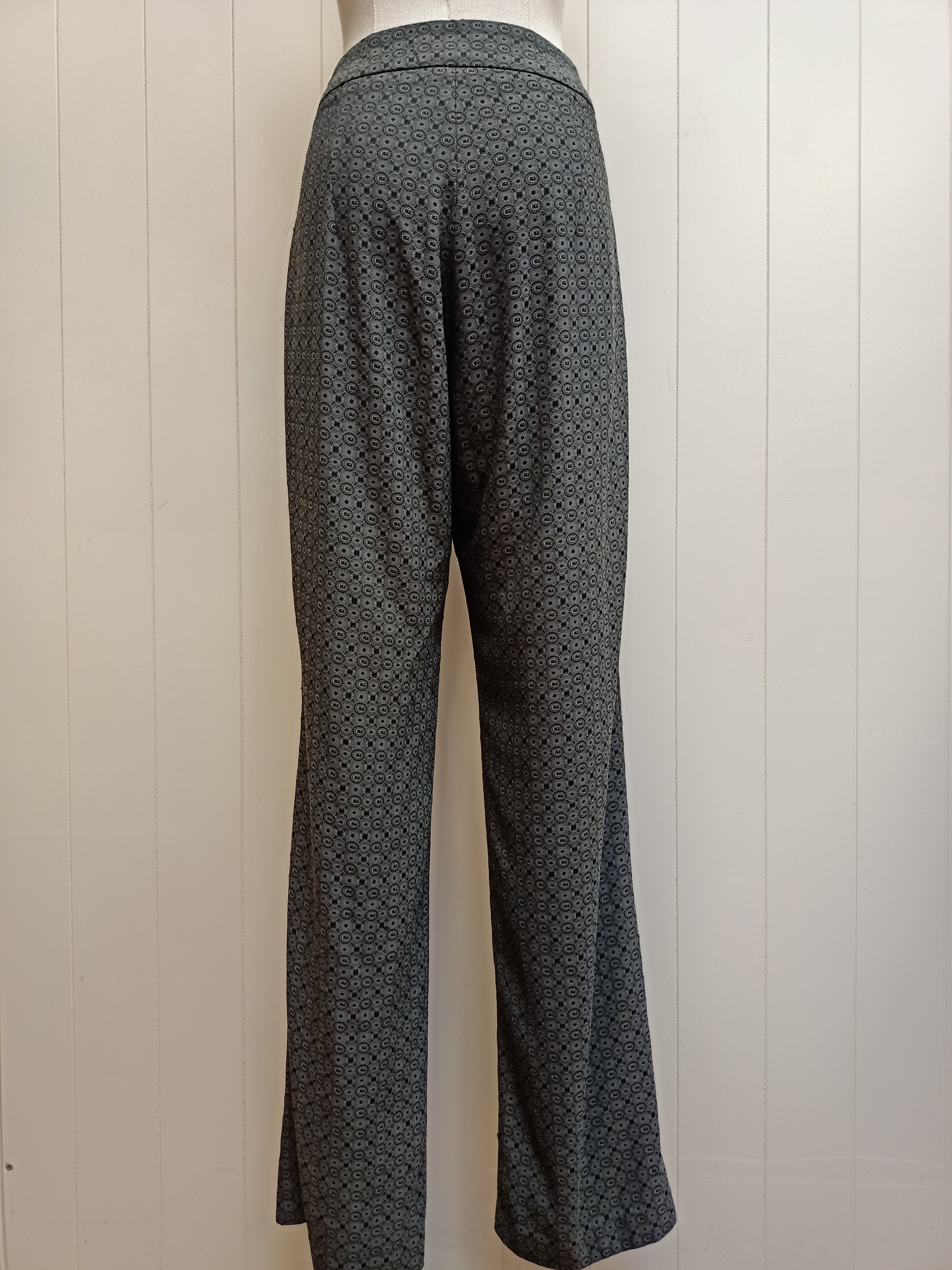 Wallace Rose Grey Medallion Pants