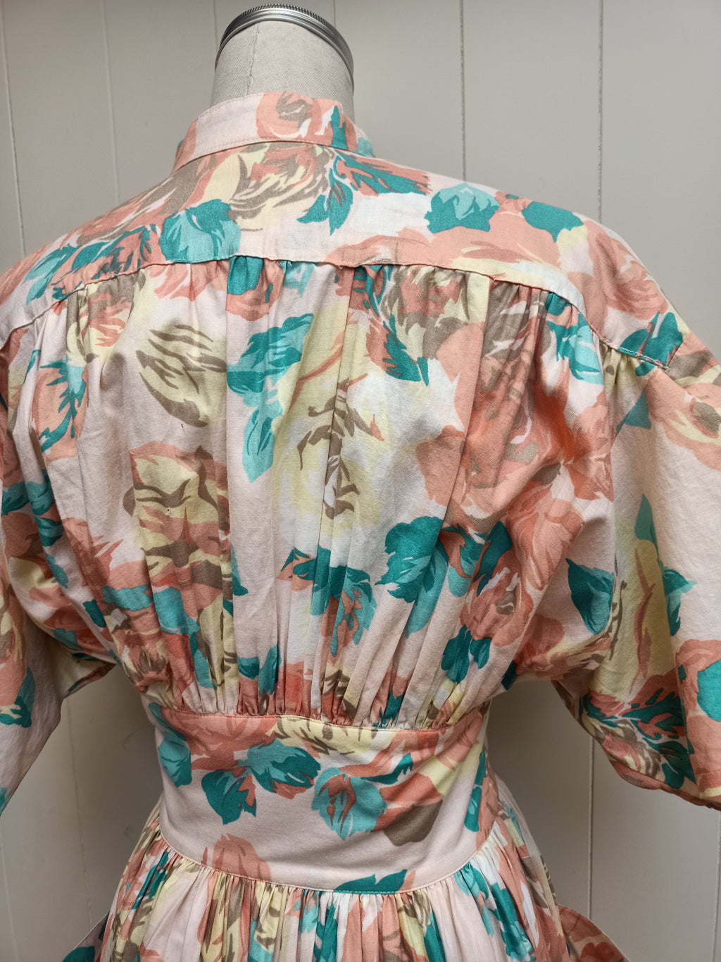 Vintage Thornton Hall Floral Dress
