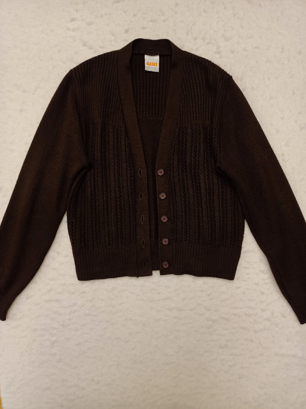 Vintage Albee Brown Cardigan