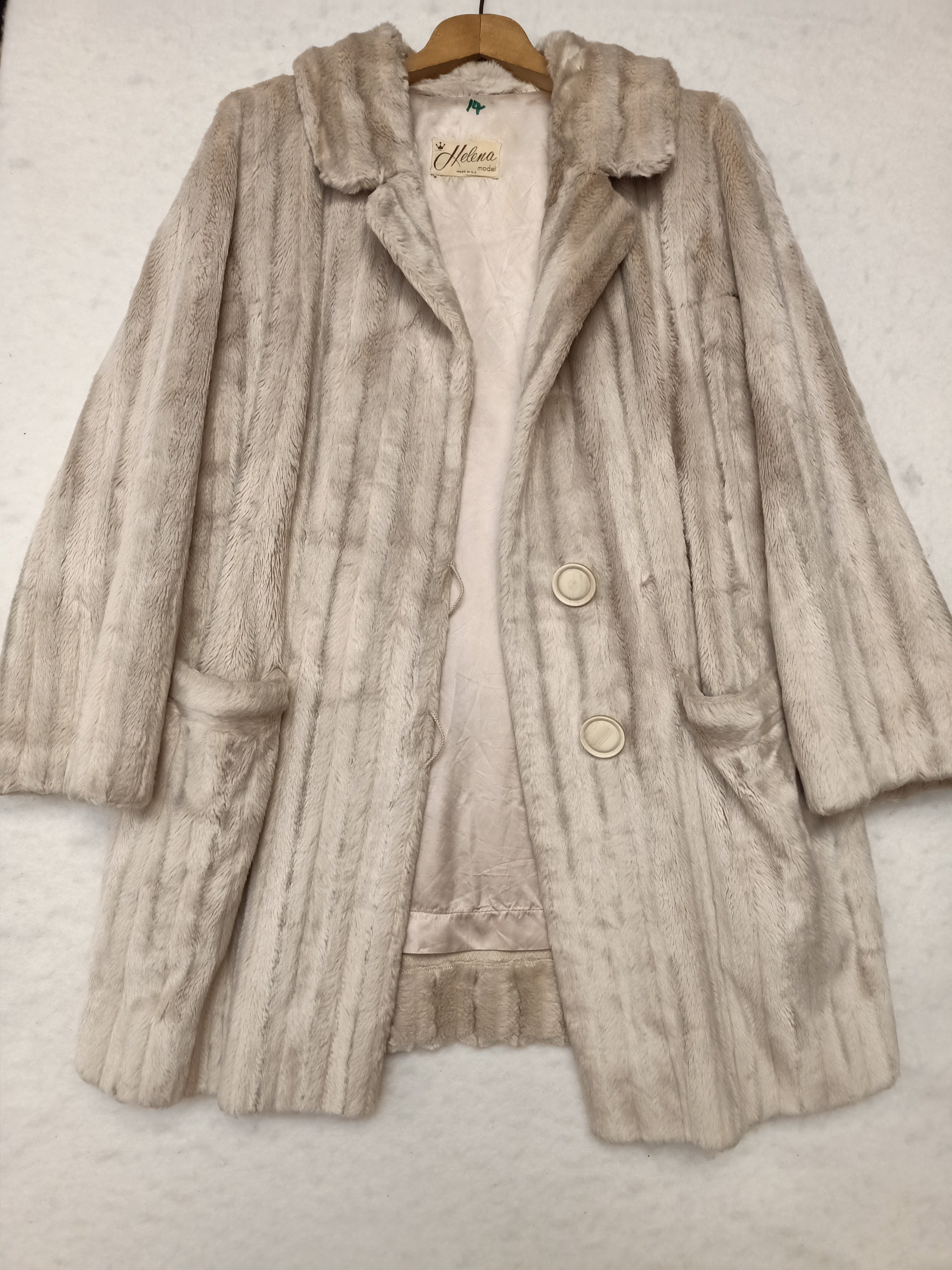 Vintage Helena Faux Fur Coat