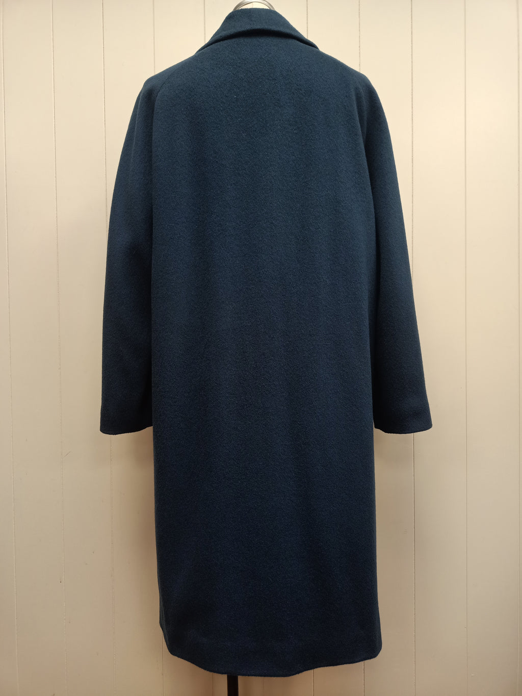 Vintage Donna Rae Midnight Teal Coat