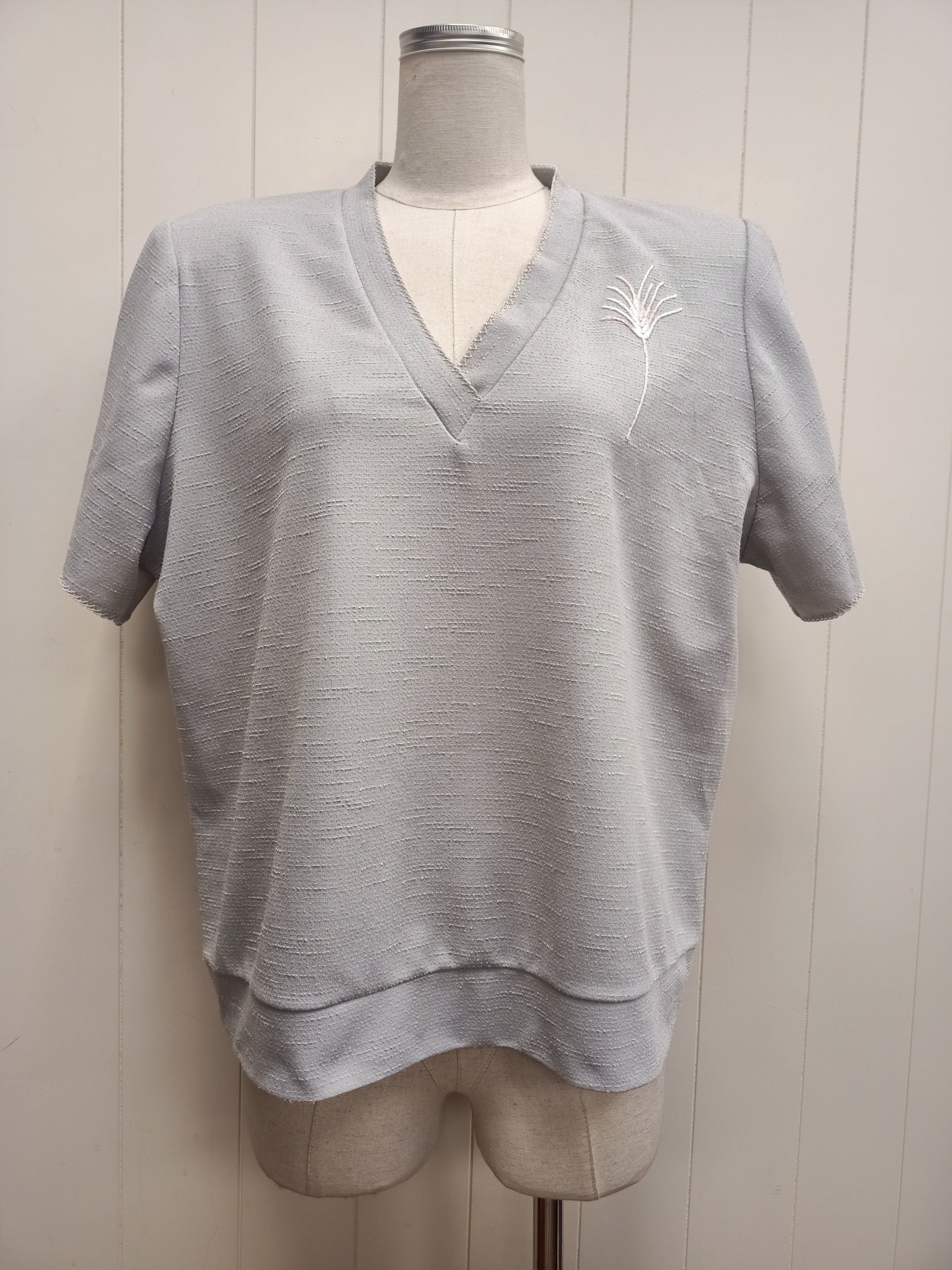 Vintage Full Figure Fashions! Slub Shirt