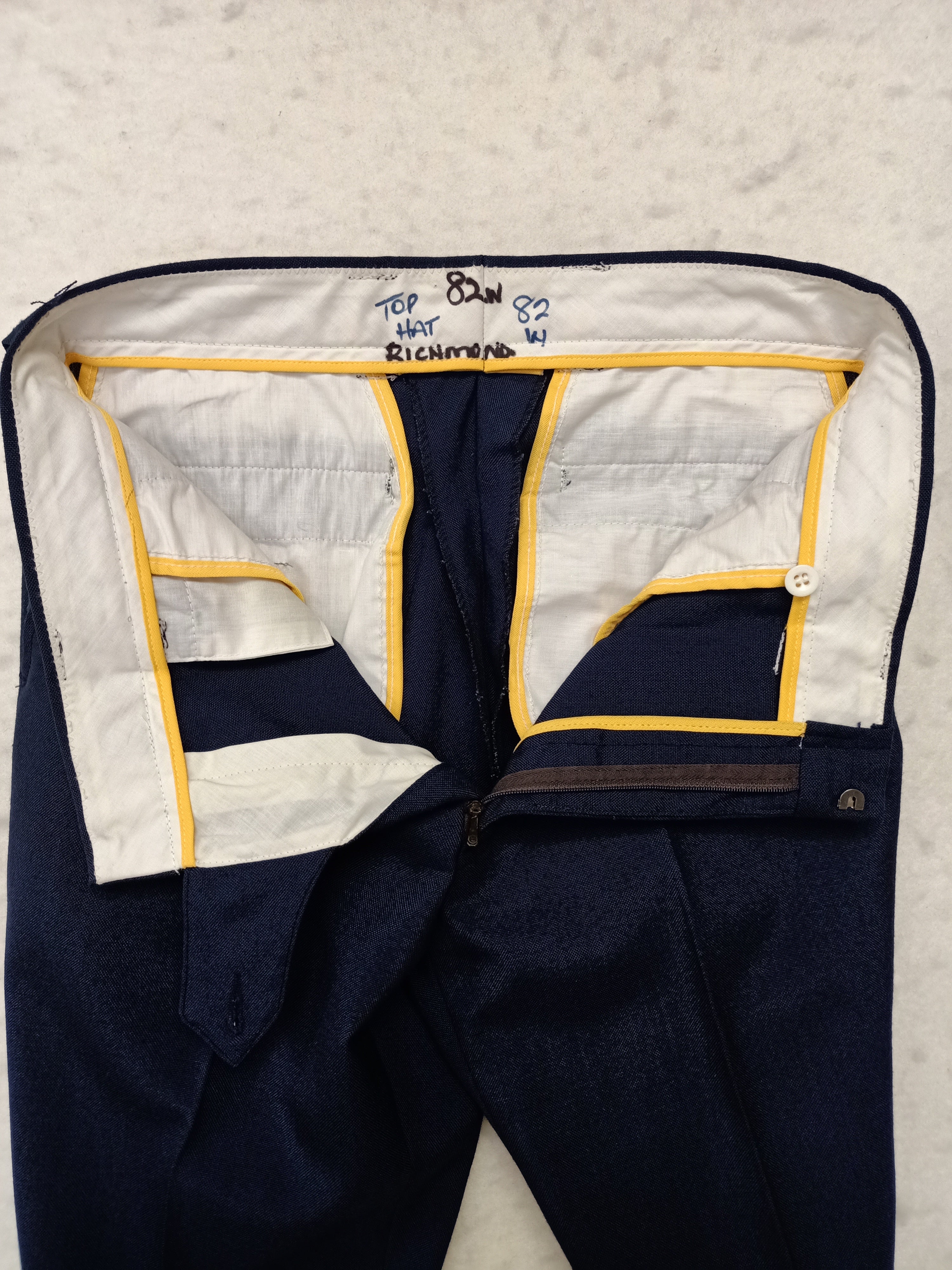 Vintage Mens Navy Pants