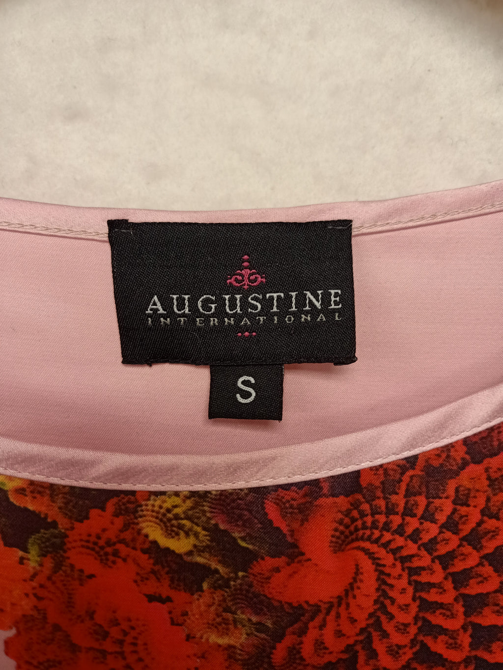 Augustine Pink Spiral Satin Dress