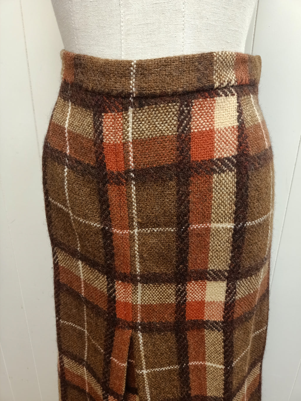 Vintage Gor-Ray Rego Plaid Skirt