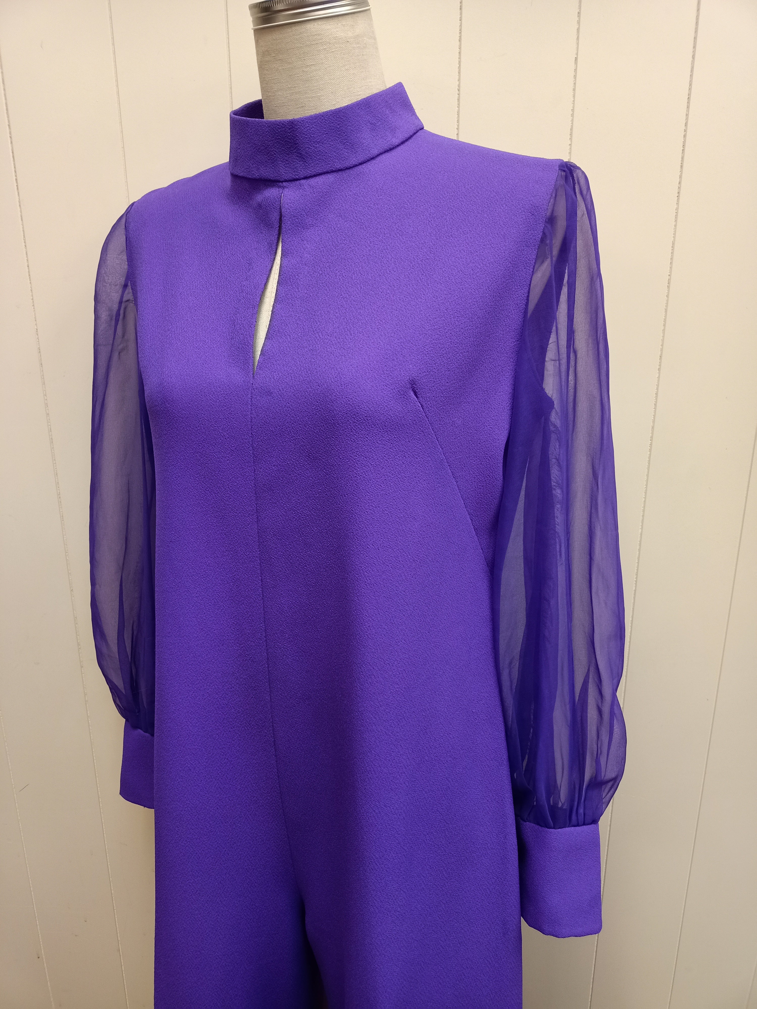 Vintage Petite Purple Jumpsuit