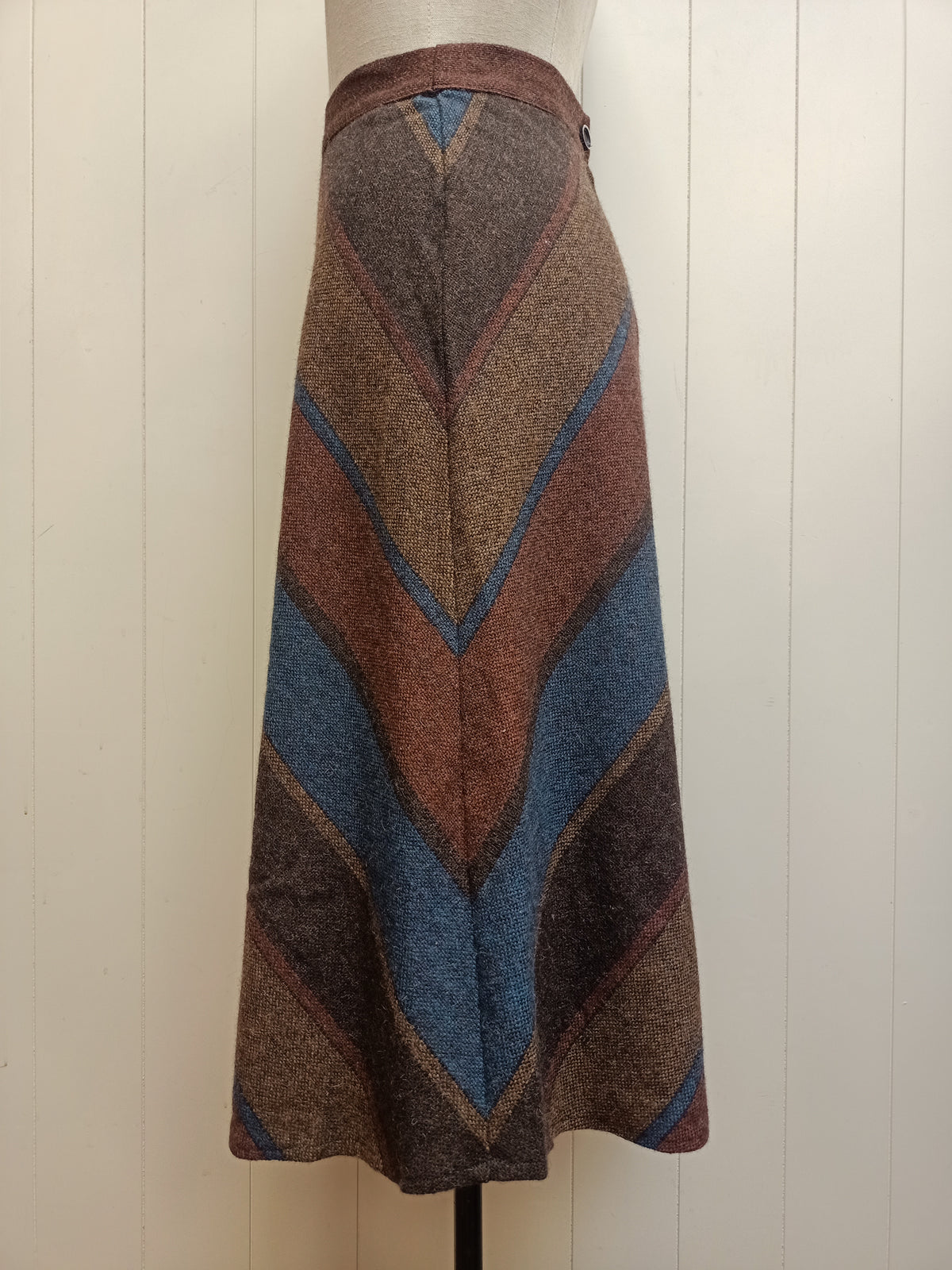 Vintage Enterprises Chevron Skirt
