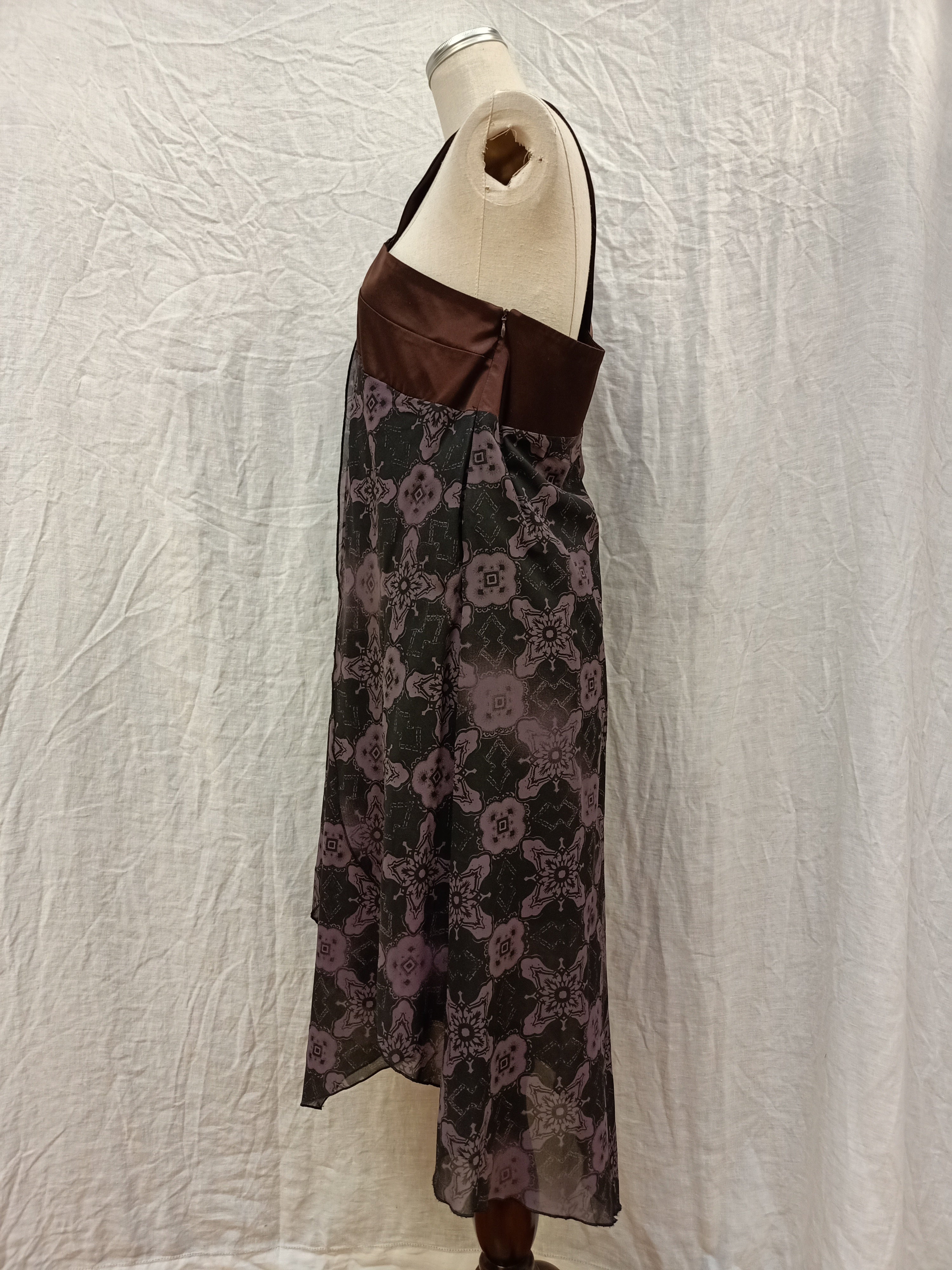 Rich Patterned Dress