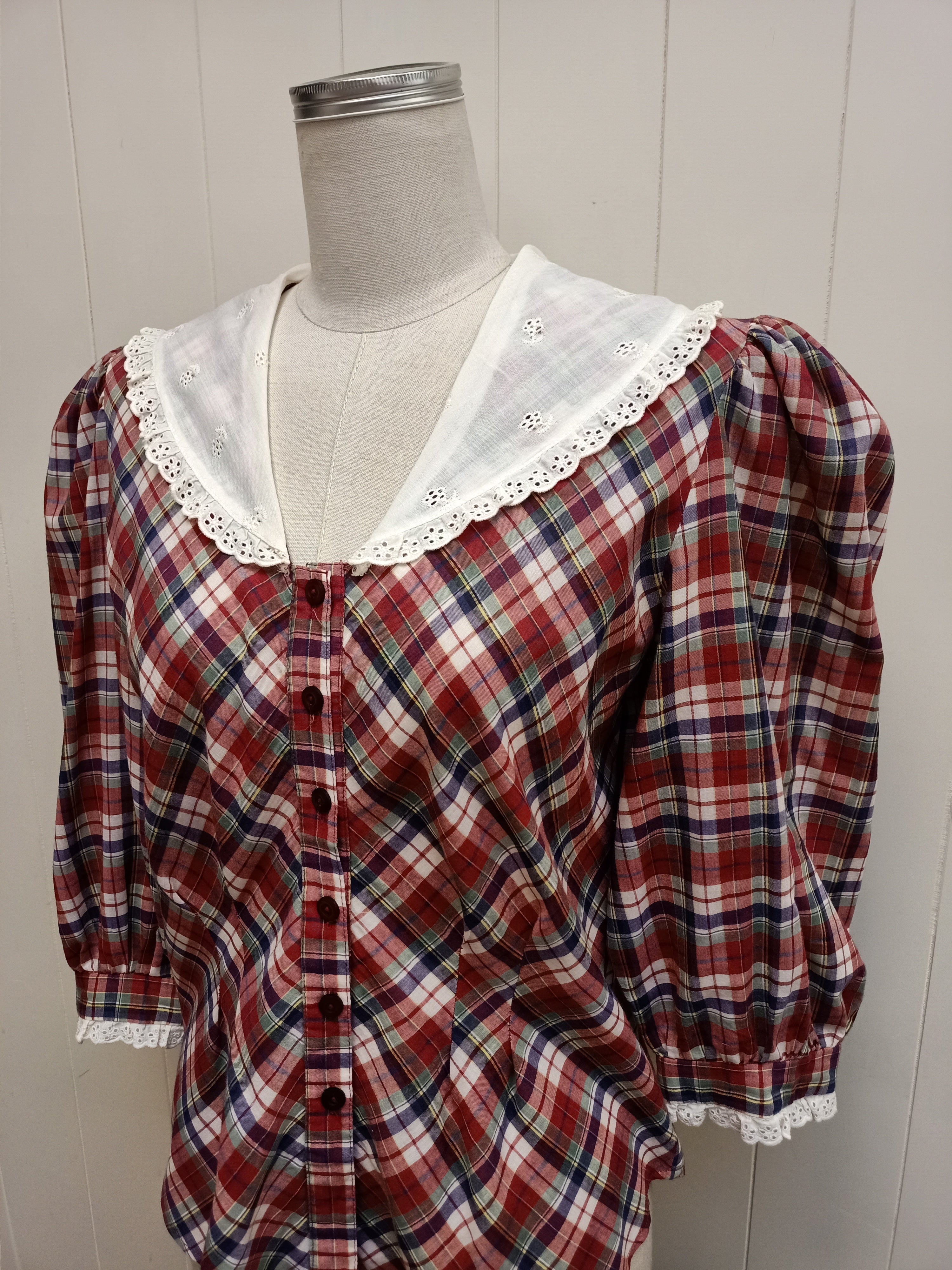 Vintage Wraggs Plaid Shirt
