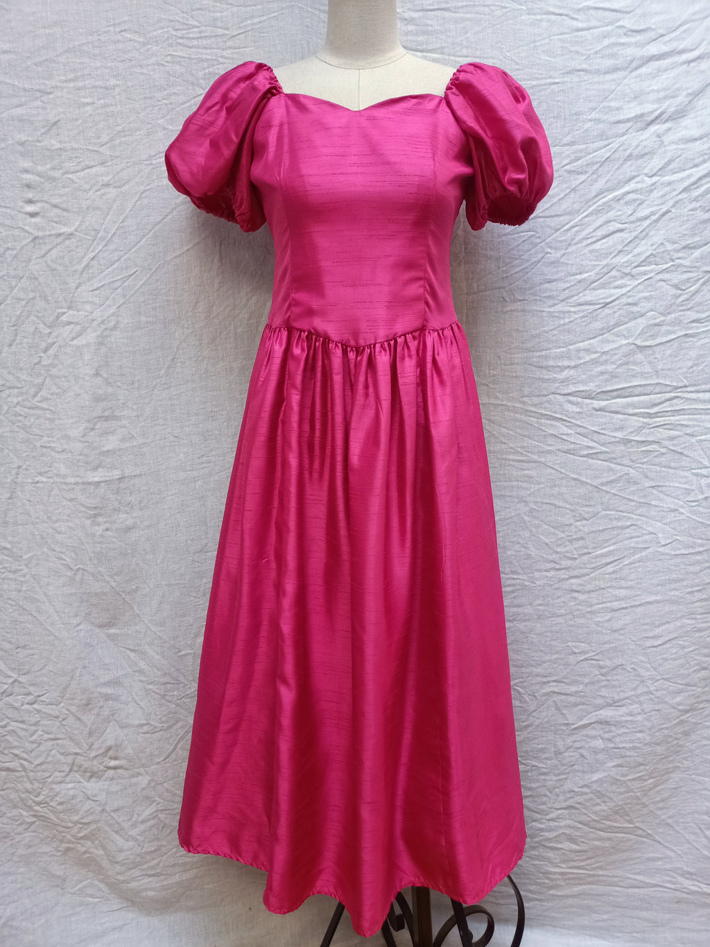 Vintage Pink Puff Dress