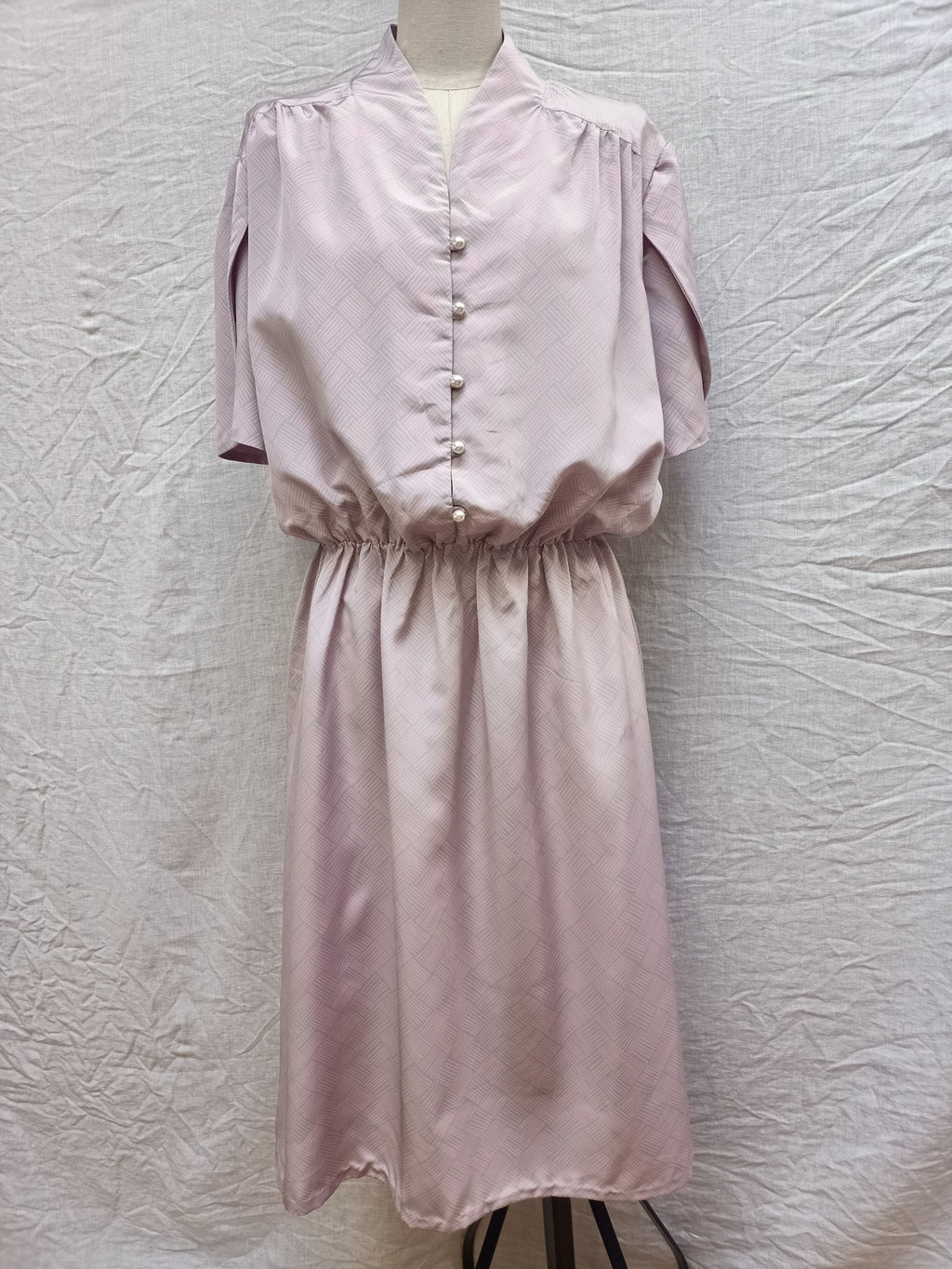Vintage Tulip Sleeves Dress