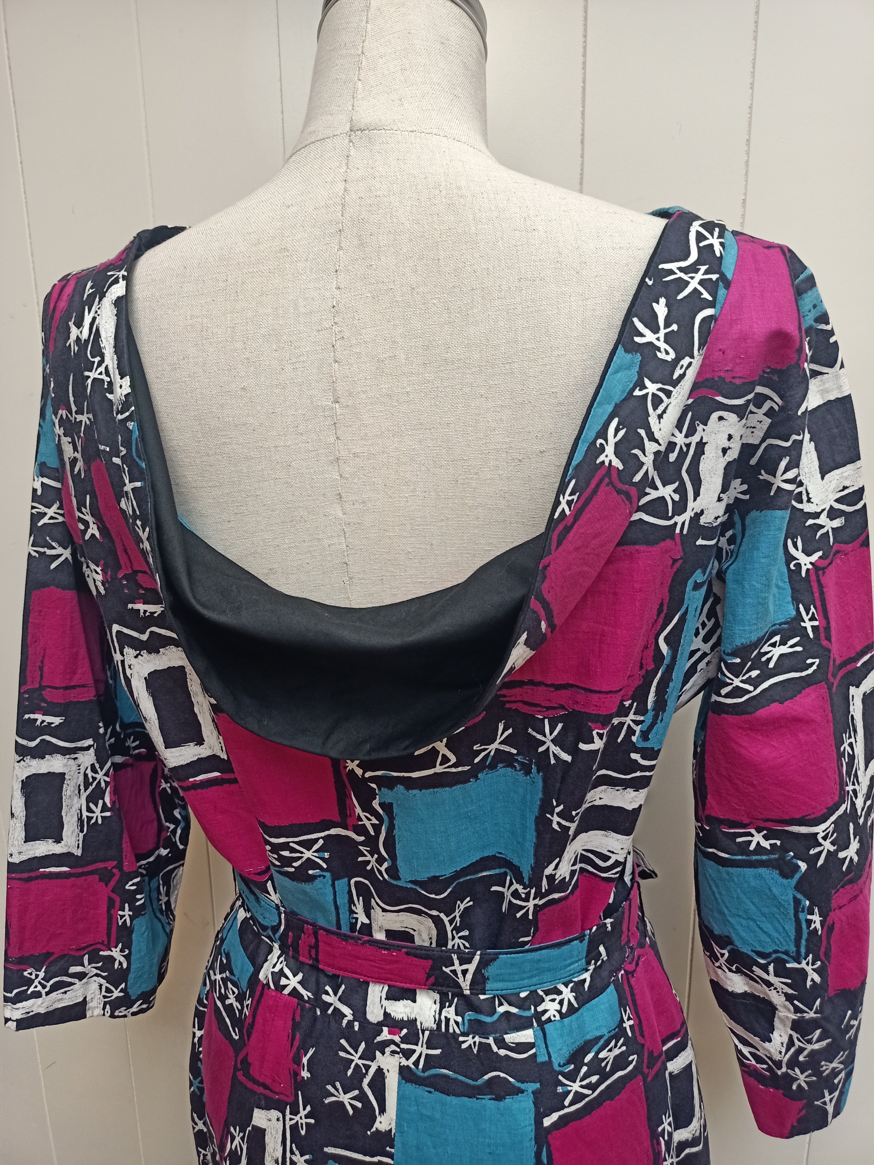 Vintage The Linzi Line Square Dress