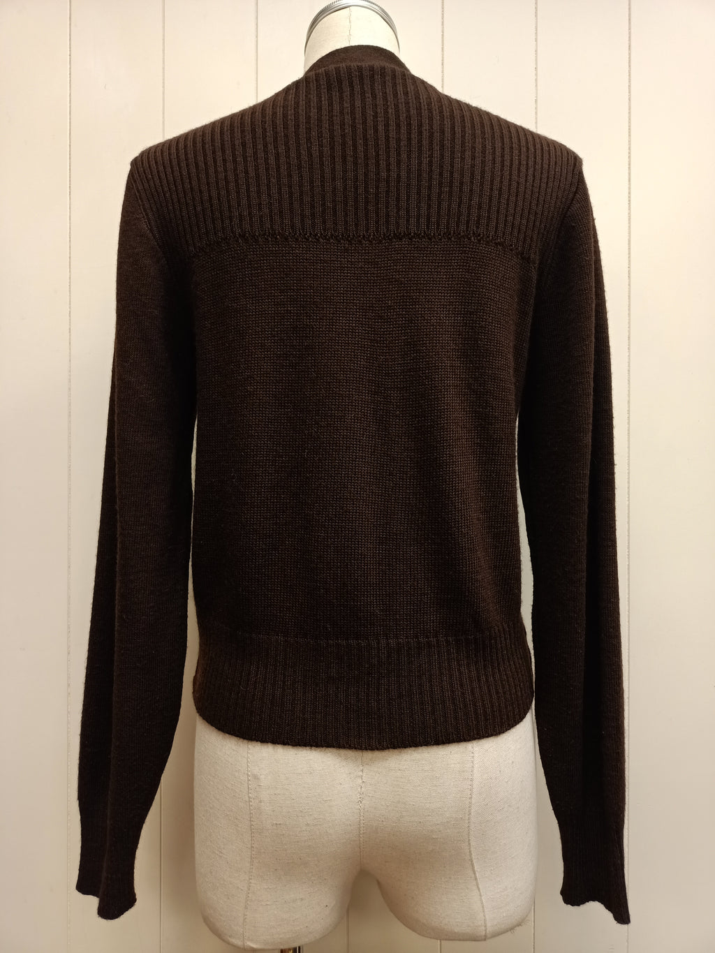 Vintage Albee Brown Cardigan