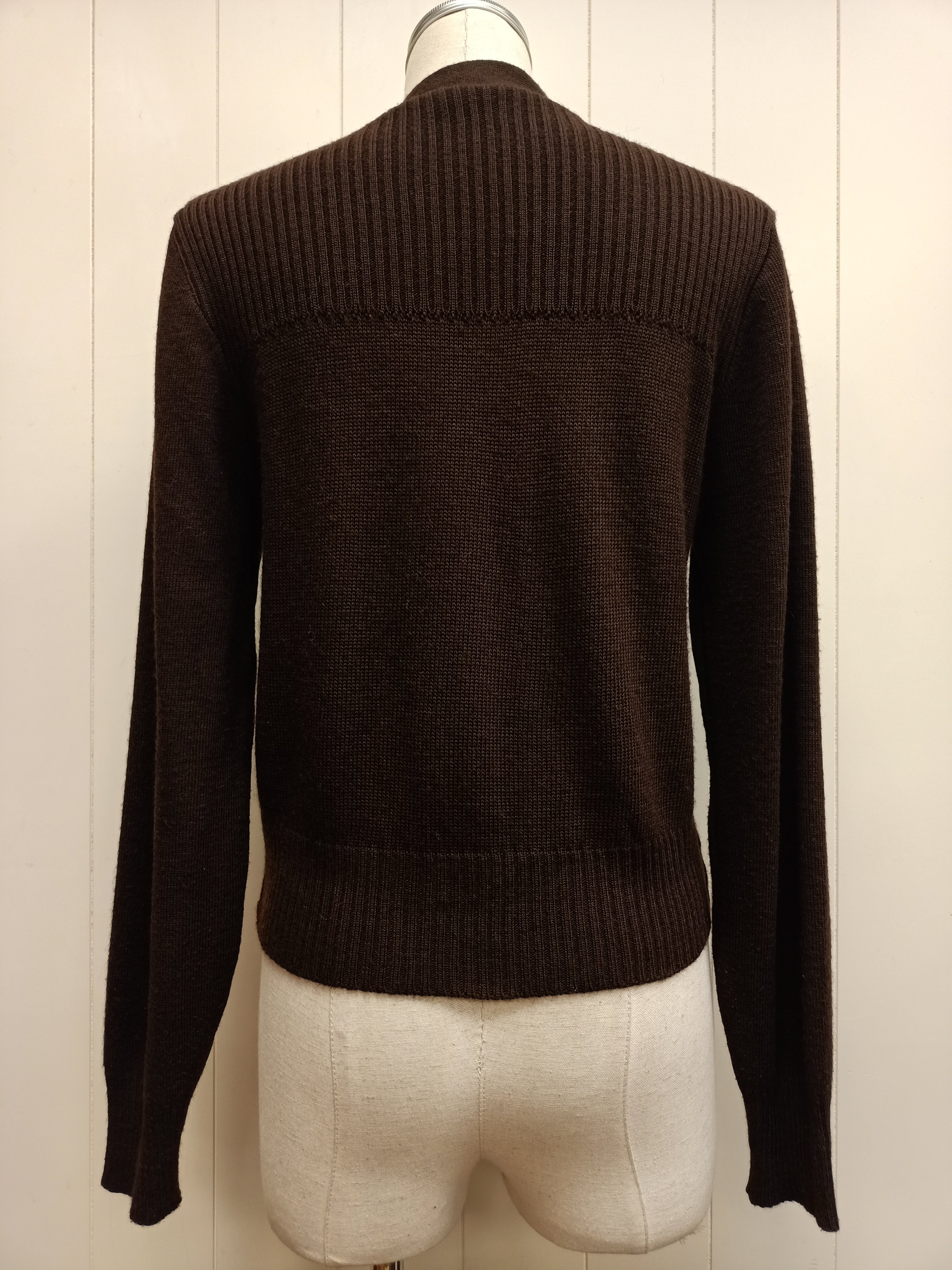 Vintage Albee Brown Cardigan