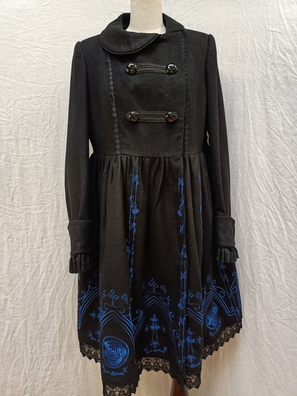 Rose Melody Embroidered Coat