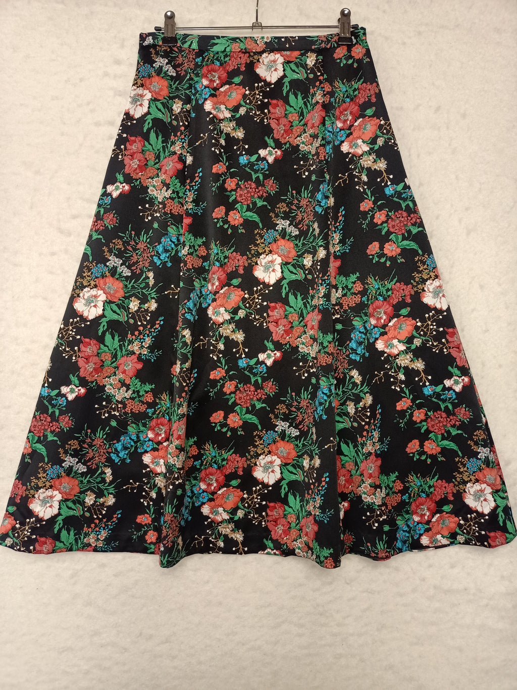 Vintage Floral Satin Co-Ord Set
