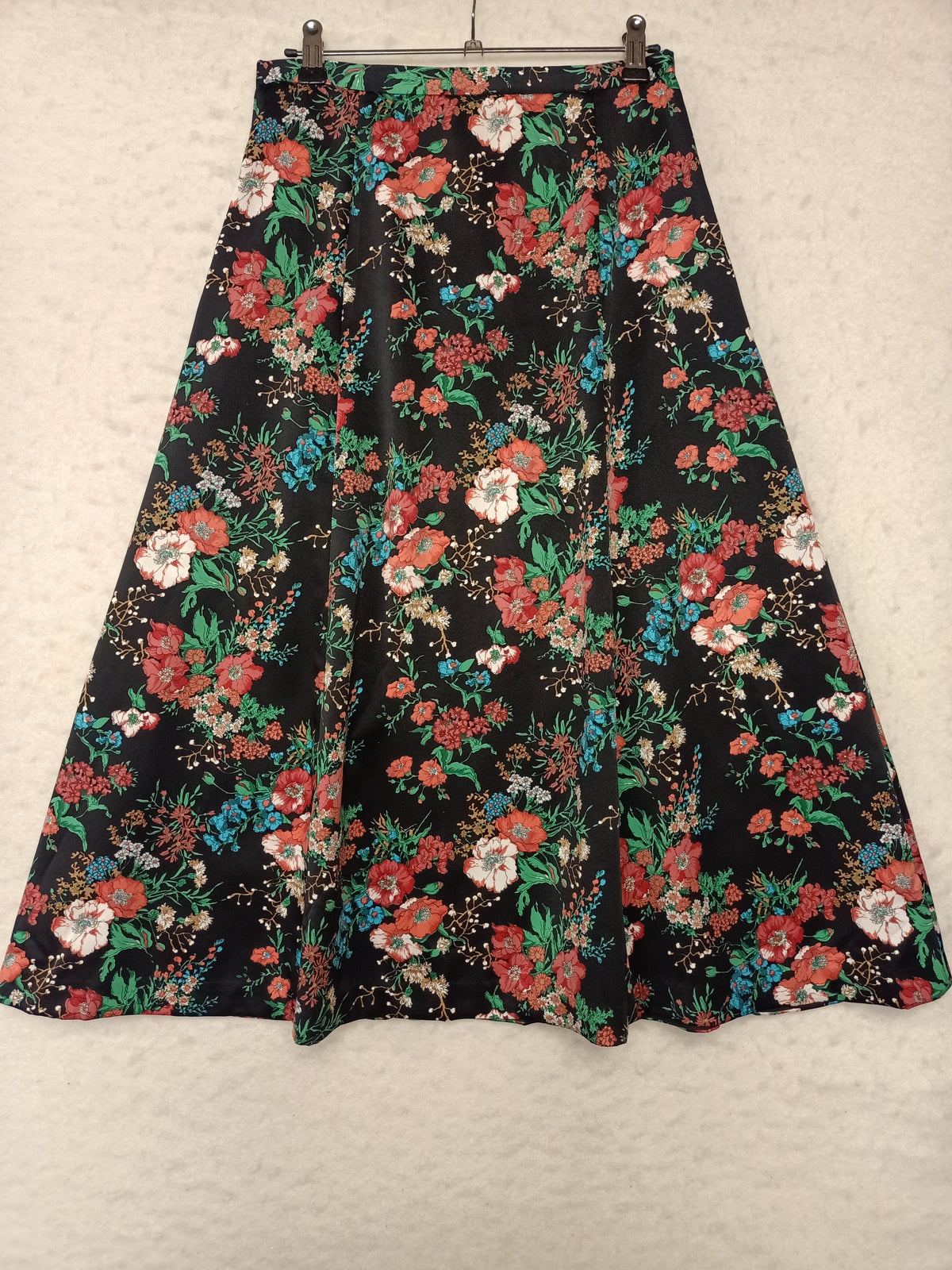 Vintage Floral Satin Co-Ord Set
