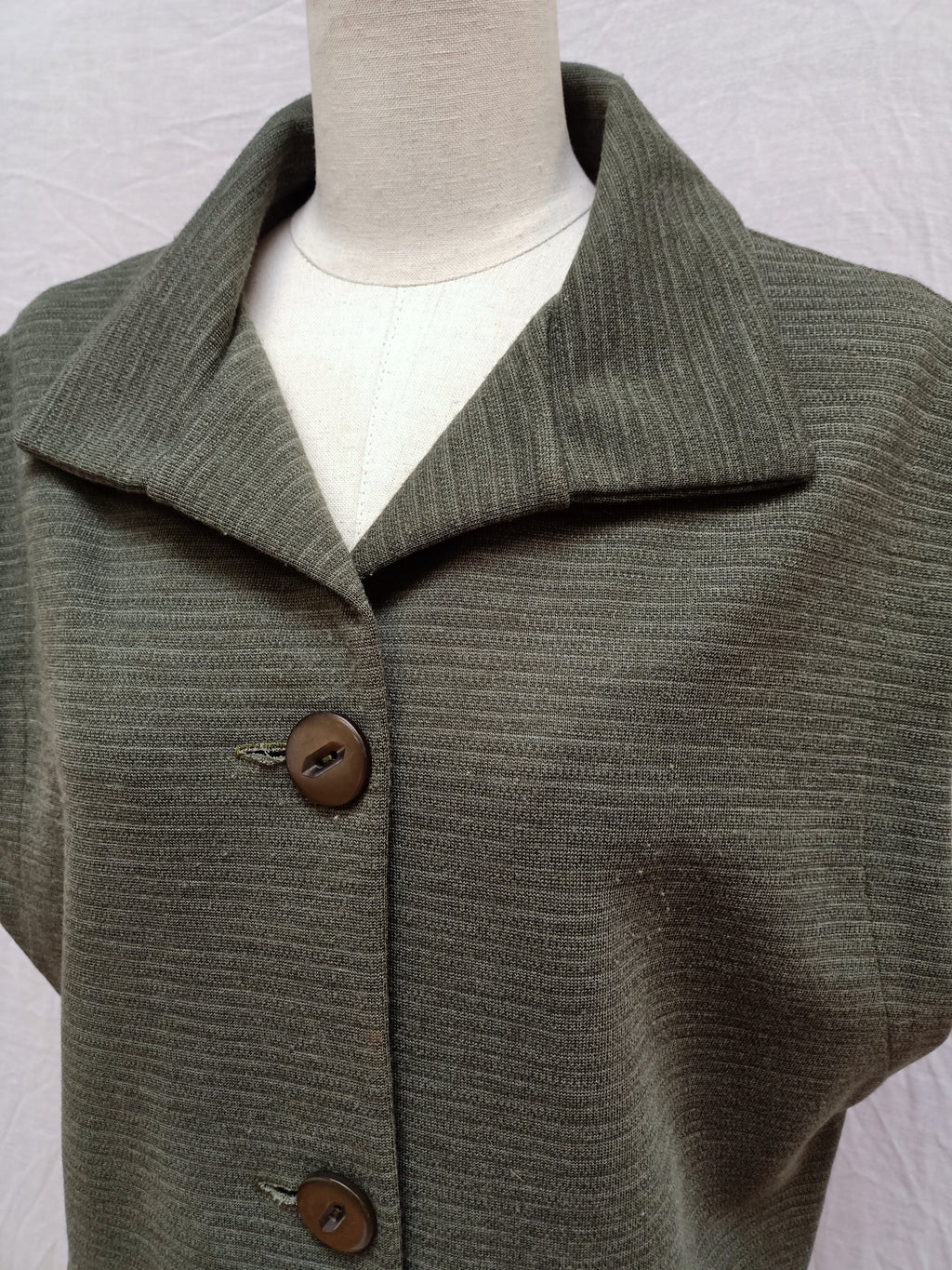 Vintage Green Marle Vest