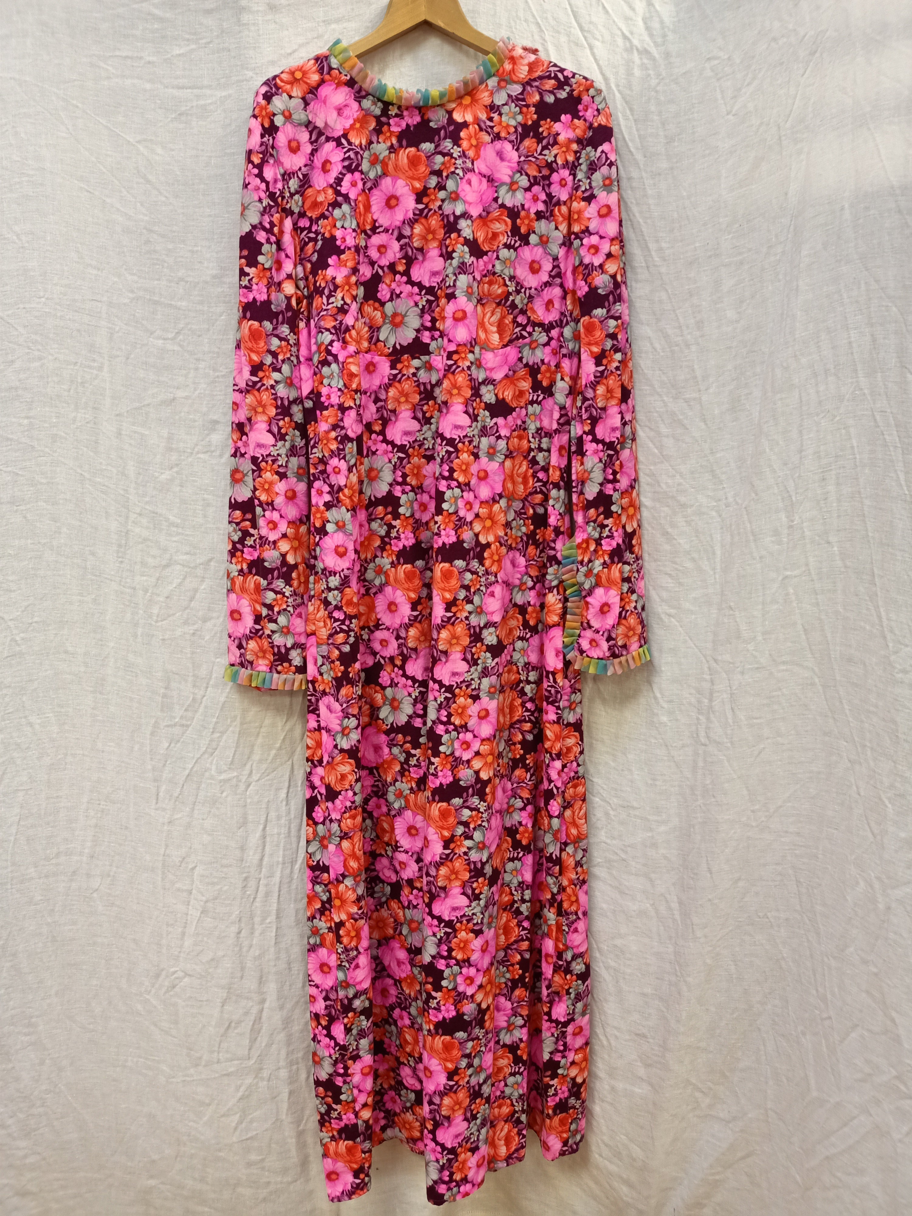 Vintage Pink Rainbow Dress