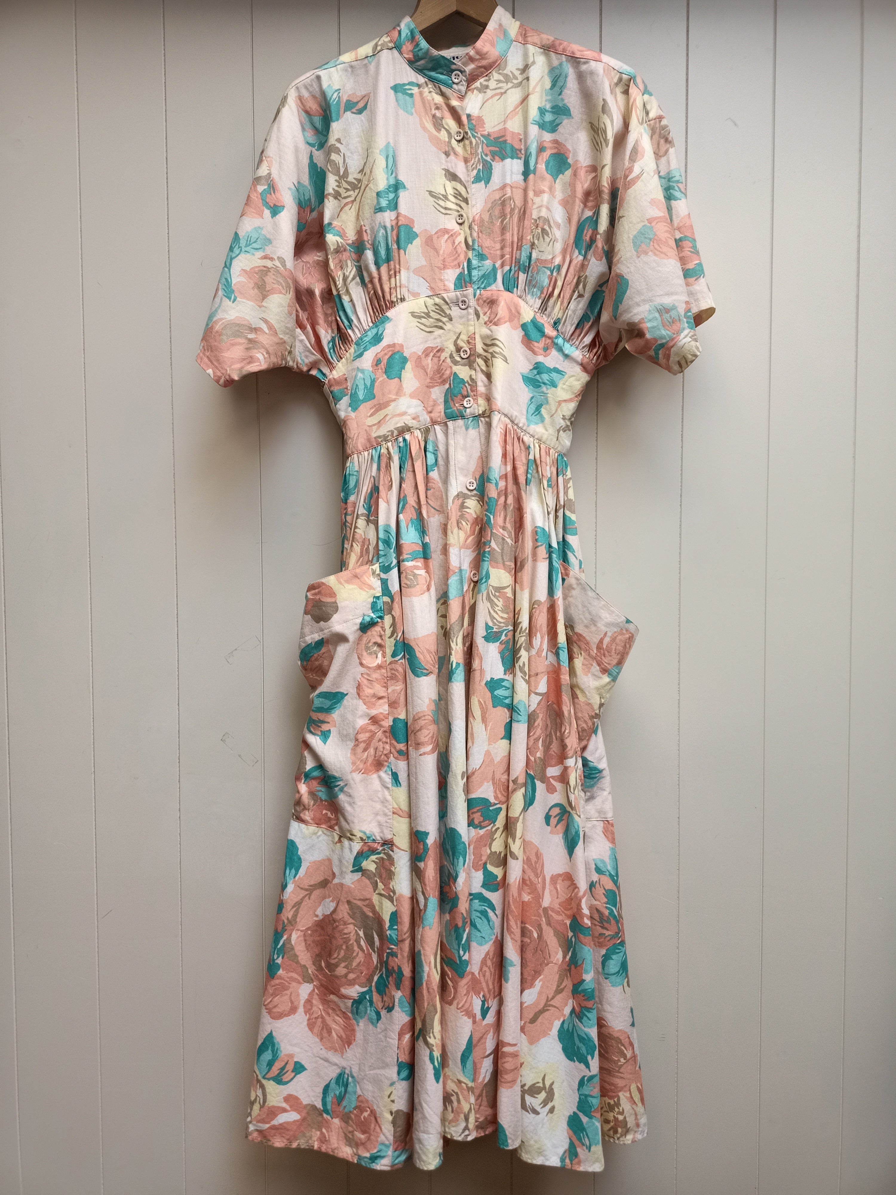 Vintage Thornton Hall Floral Dress