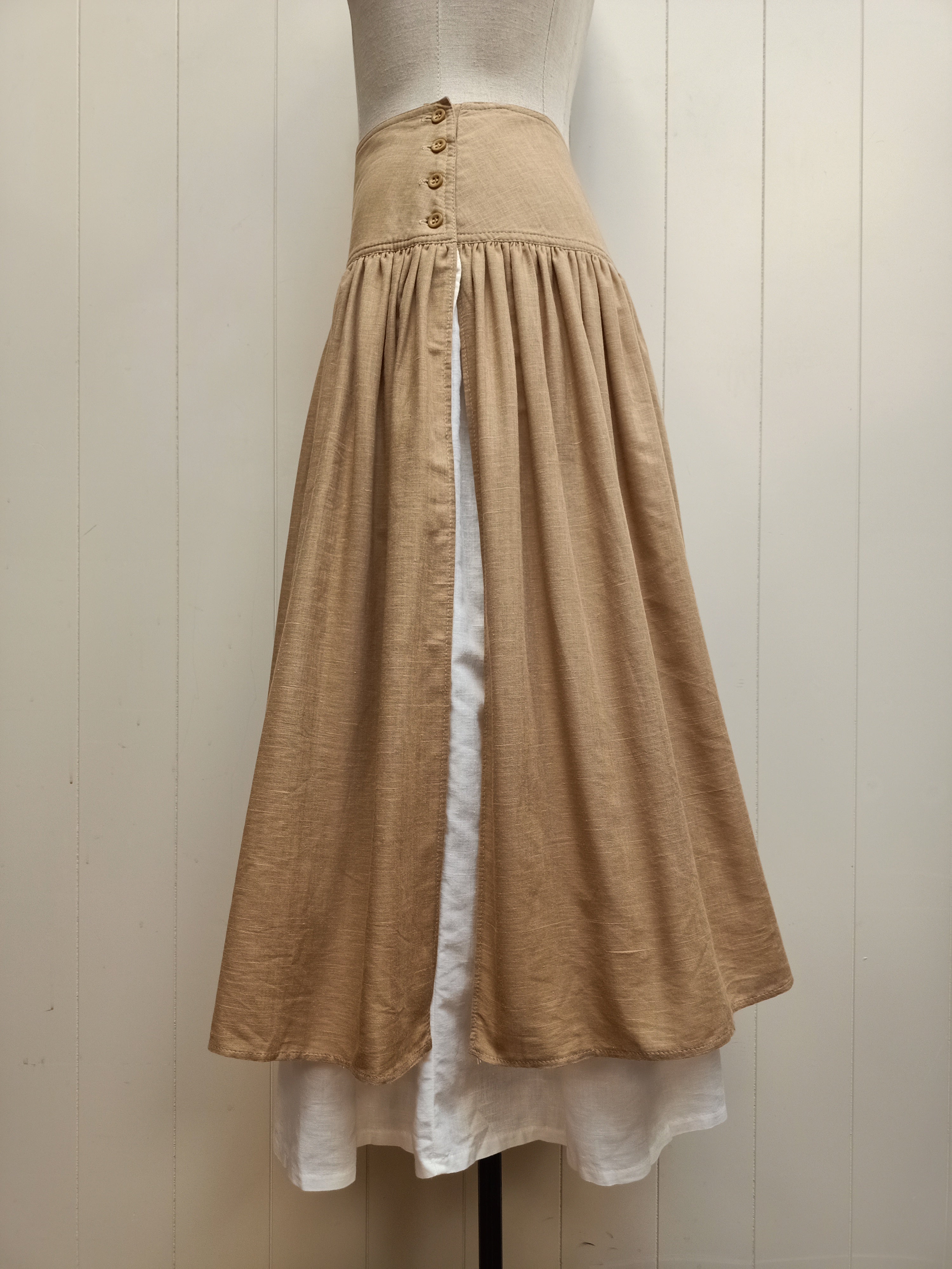 Vintage Thornton Hall Layered Skirt