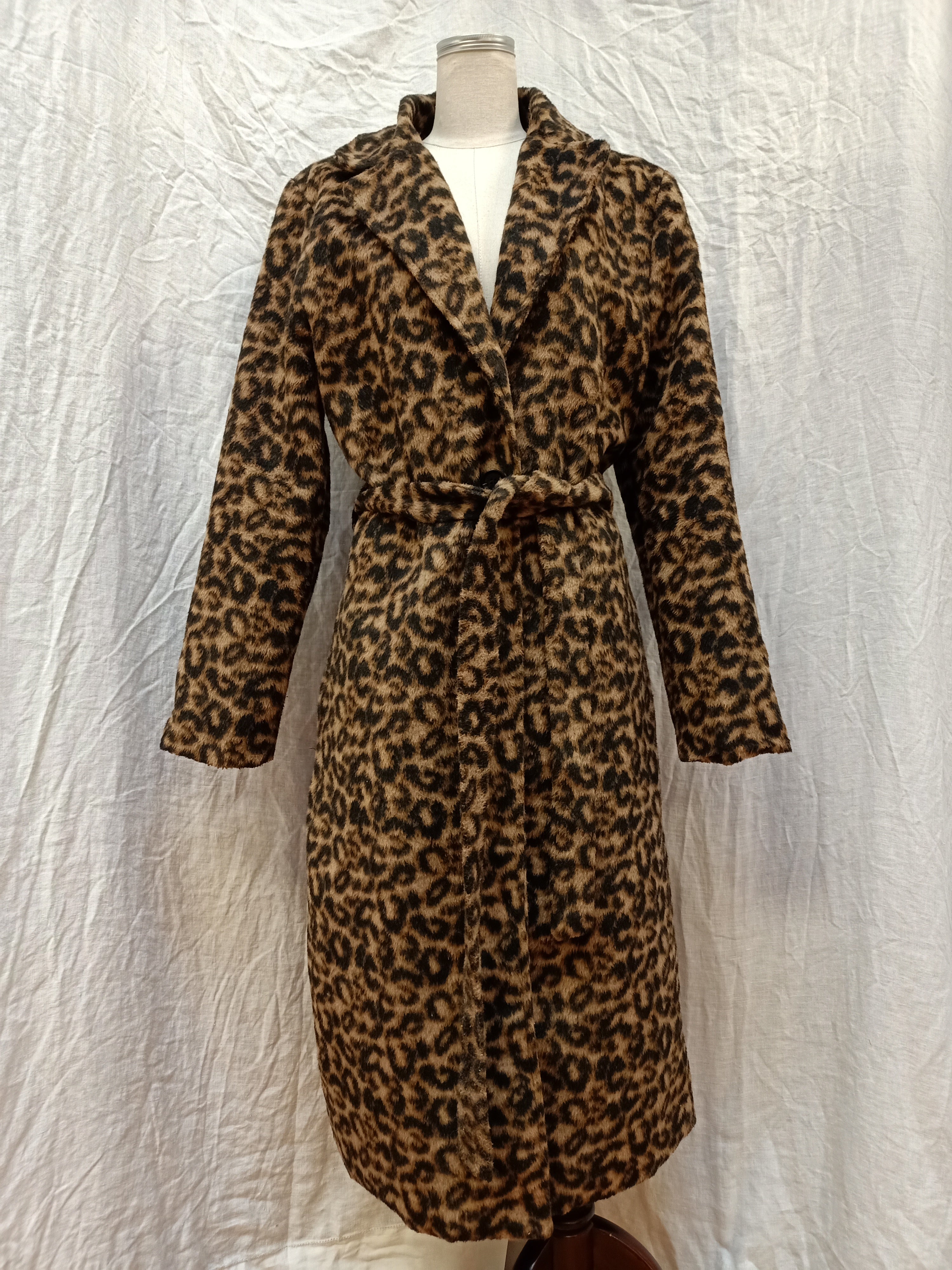 Leopard Print Coat