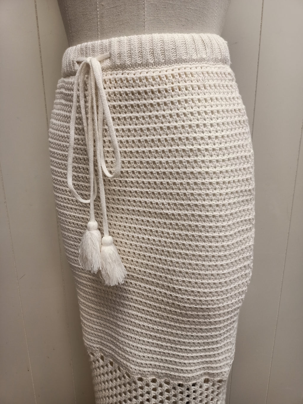 Ghanda Crochet & Knit Skirt