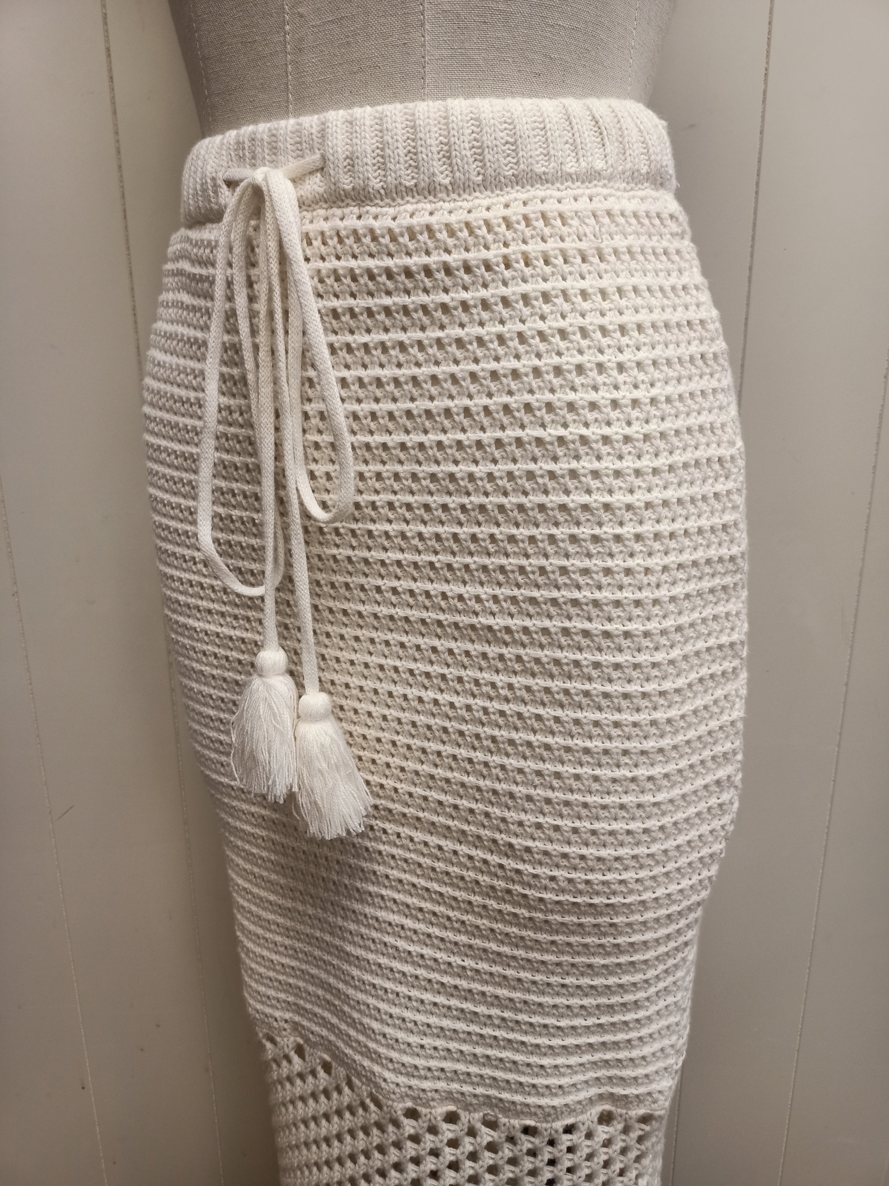 Ghanda Crochet & Knit Skirt