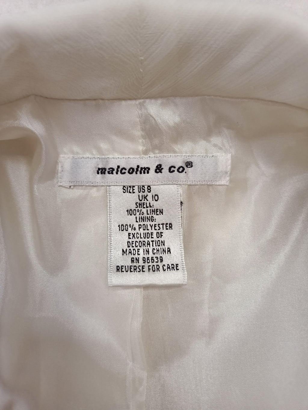 Malcolm & Co. Linen Jacket