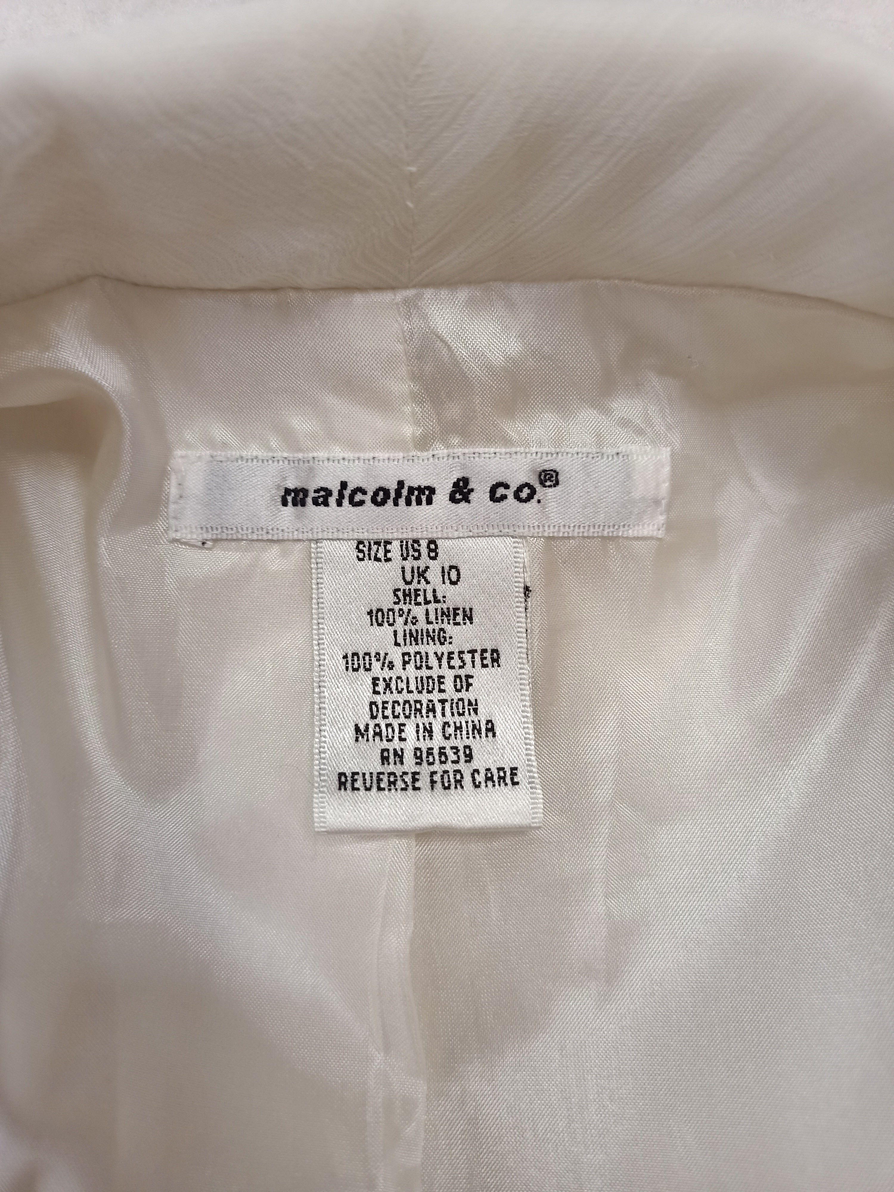 Malcolm & Co. Linen Jacket