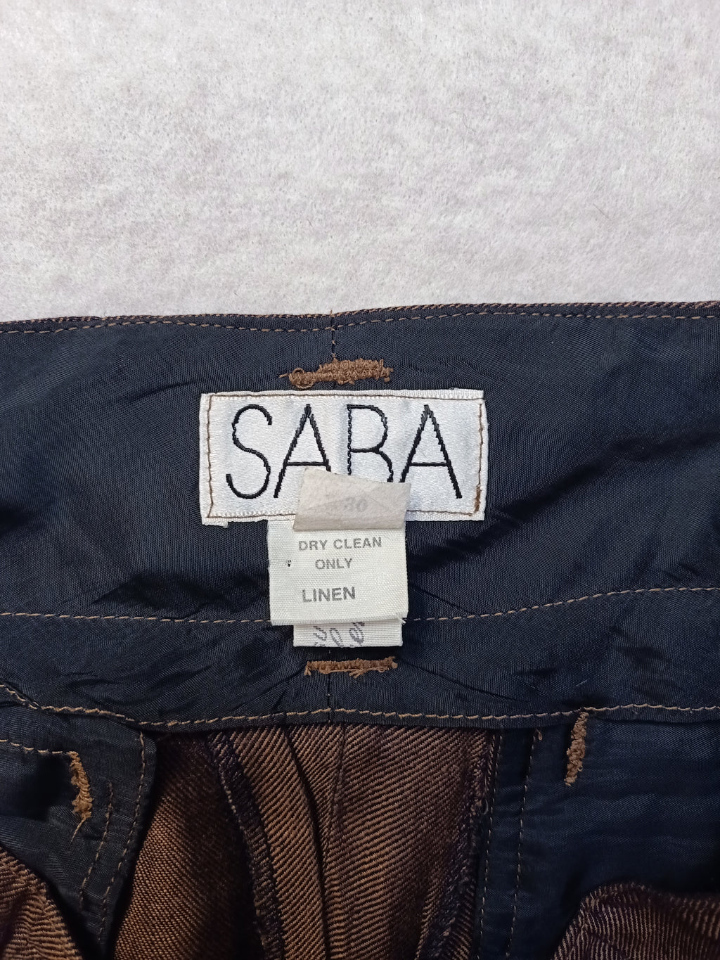 Vintage Saba Brown Pants