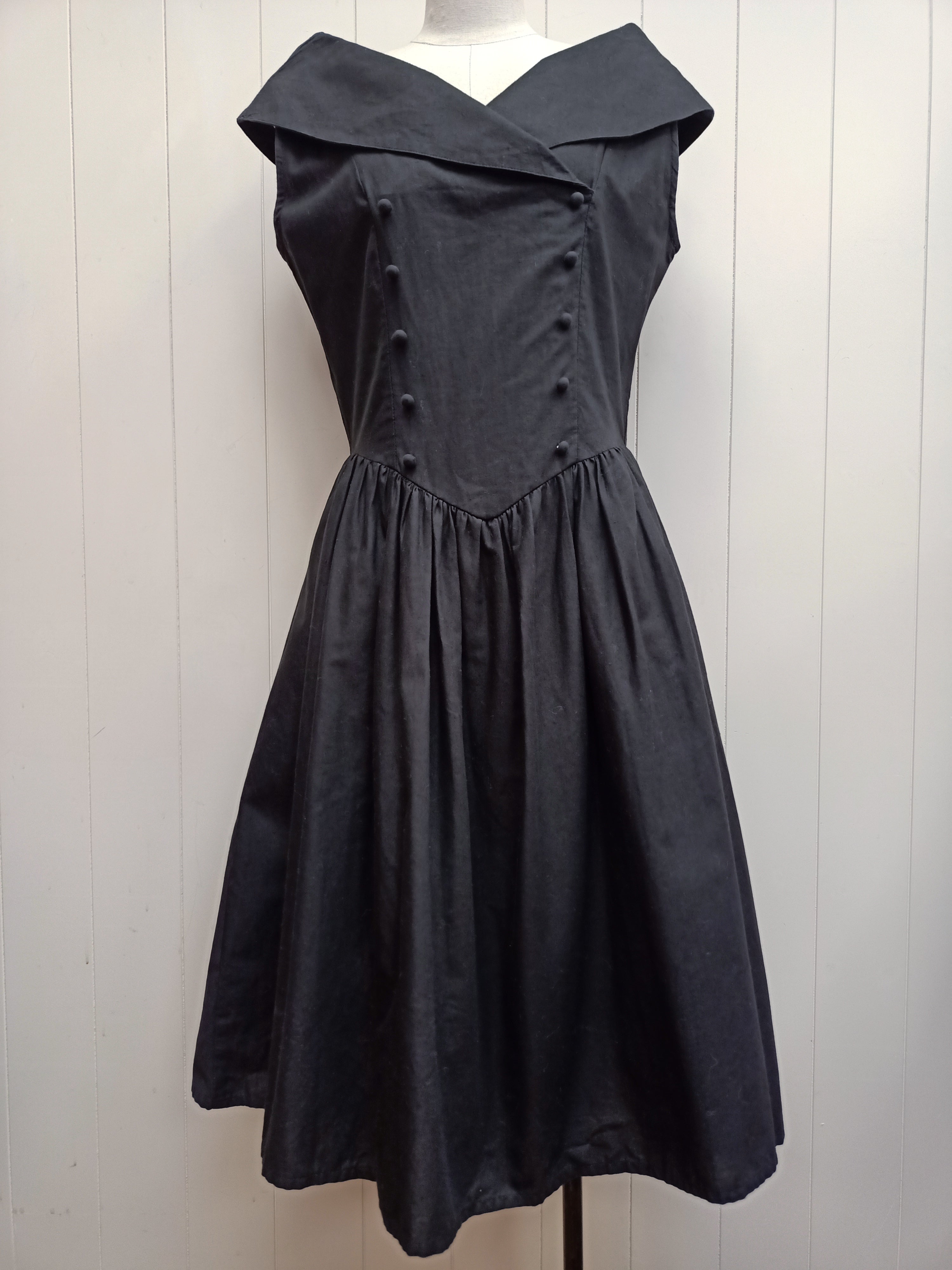 Vintage Lagenes Black Dress