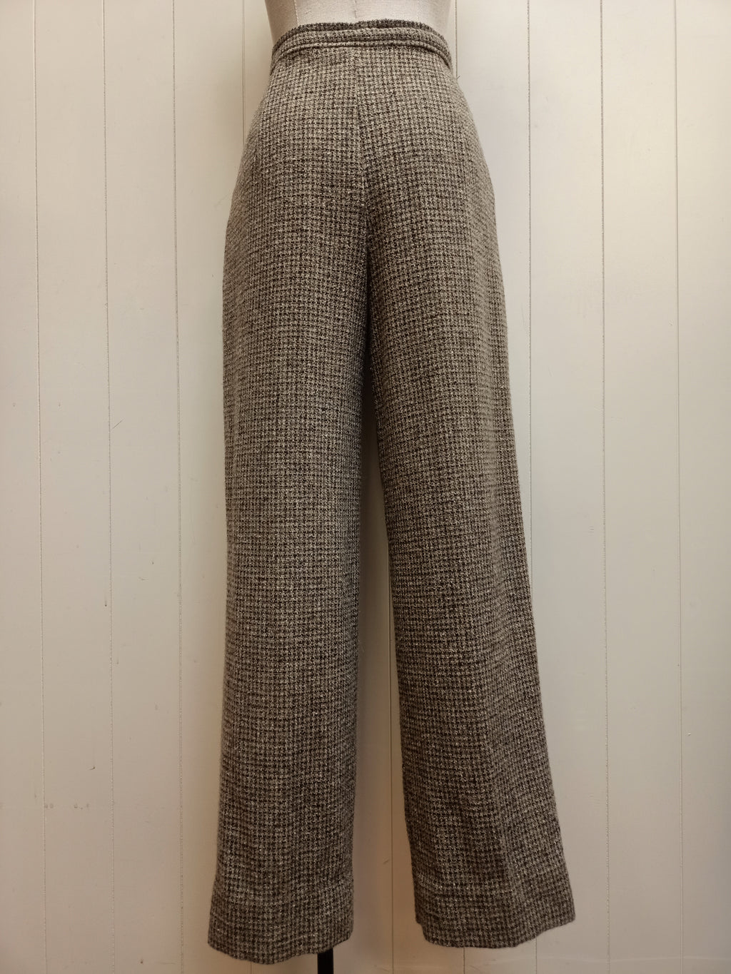 Vintage Brown Tweed Pants