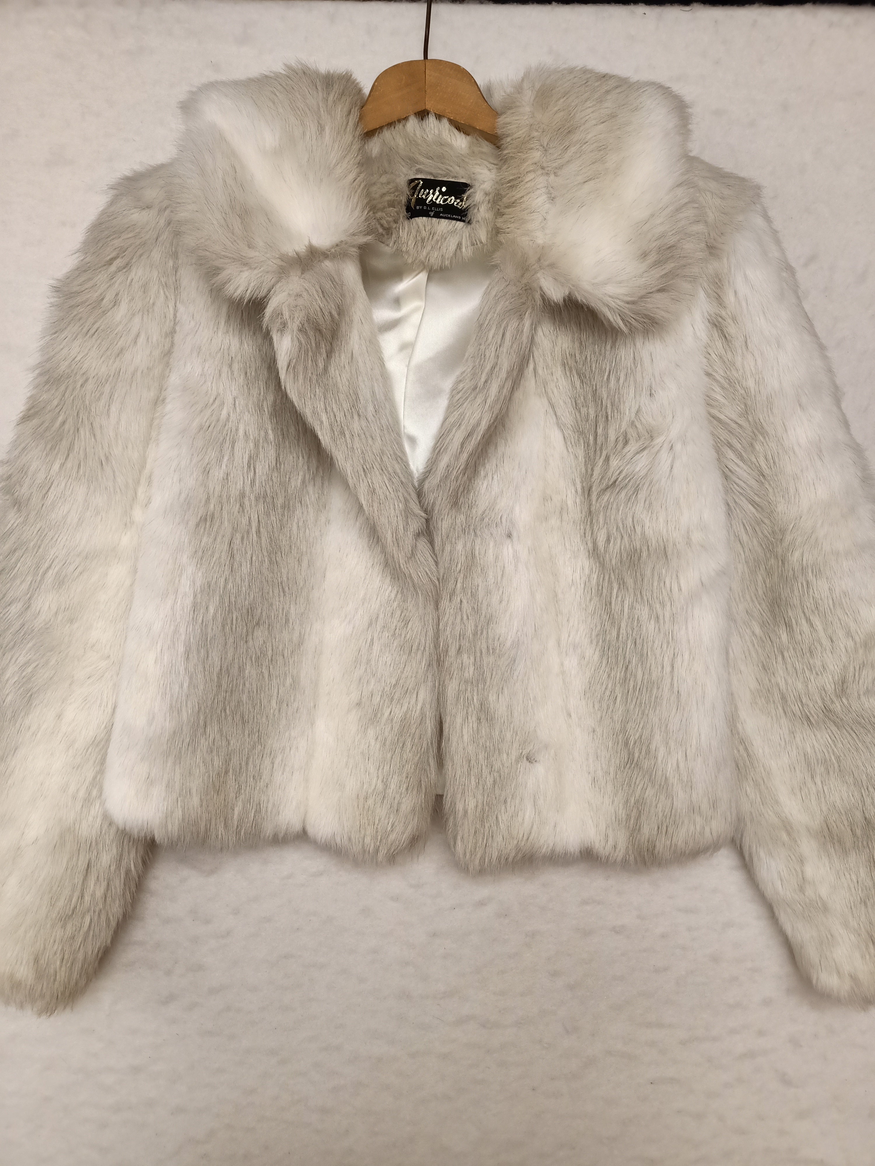 Vintage Furricoat White Fur Jacket
