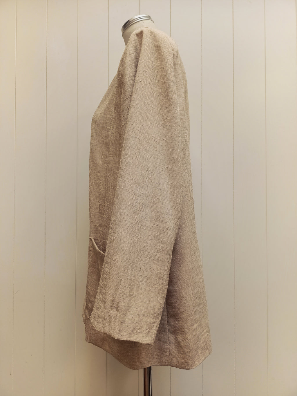 Vintage Sand Slub Blazer