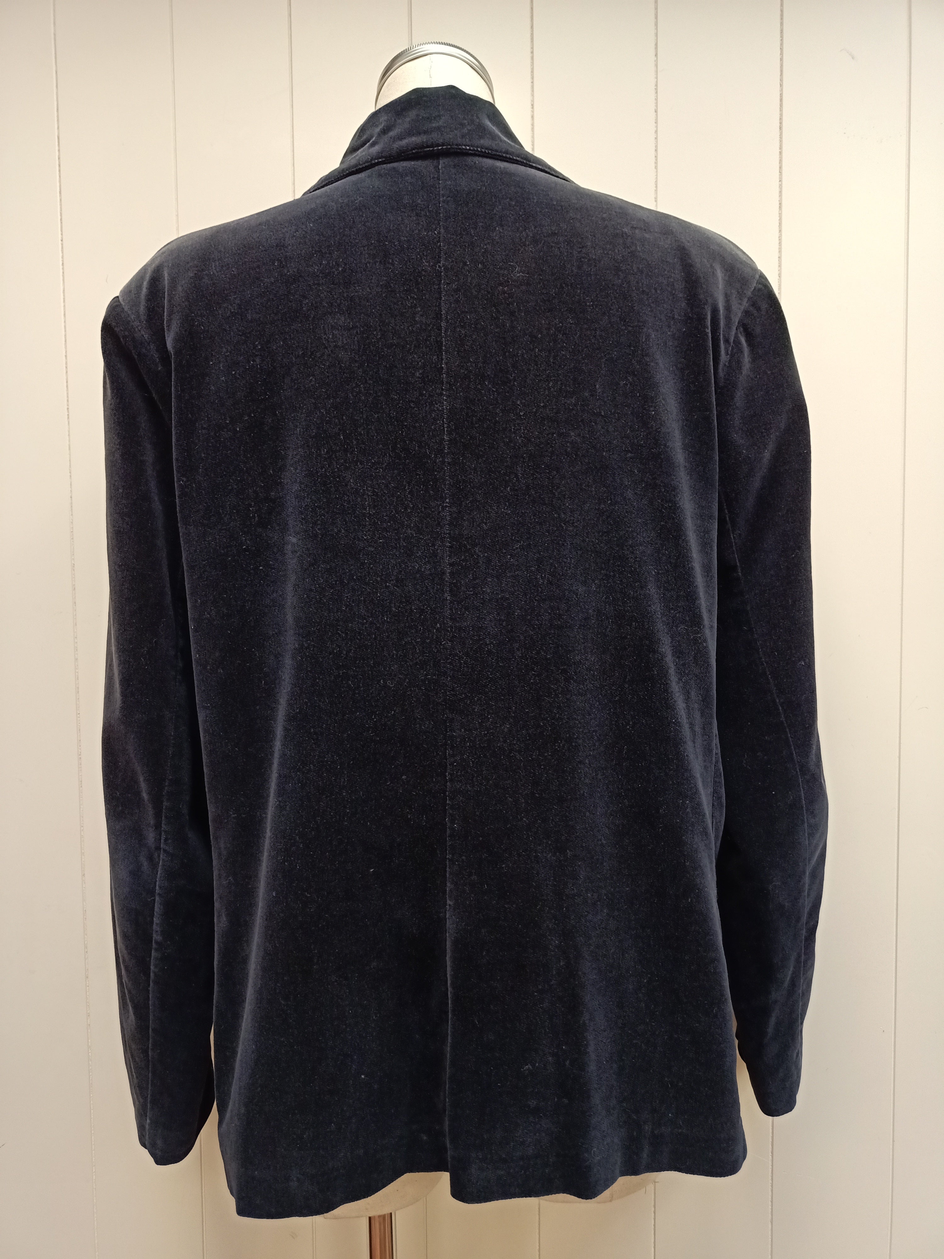 Vintage Black Velvet Jacket