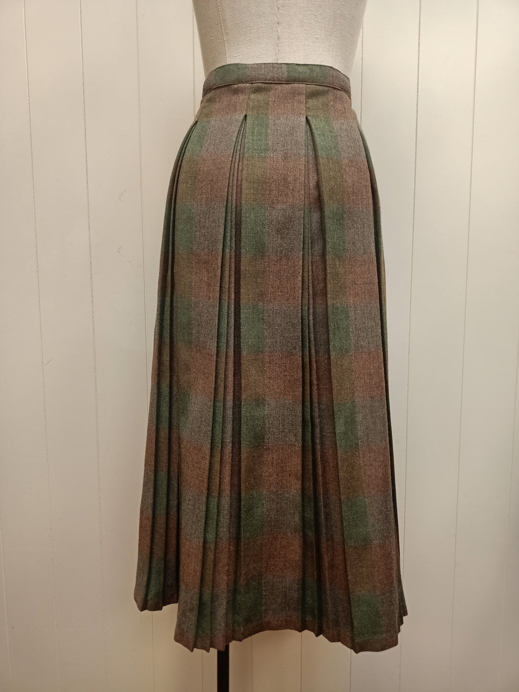 Vintage Riva Fashions Checkered Skirt
