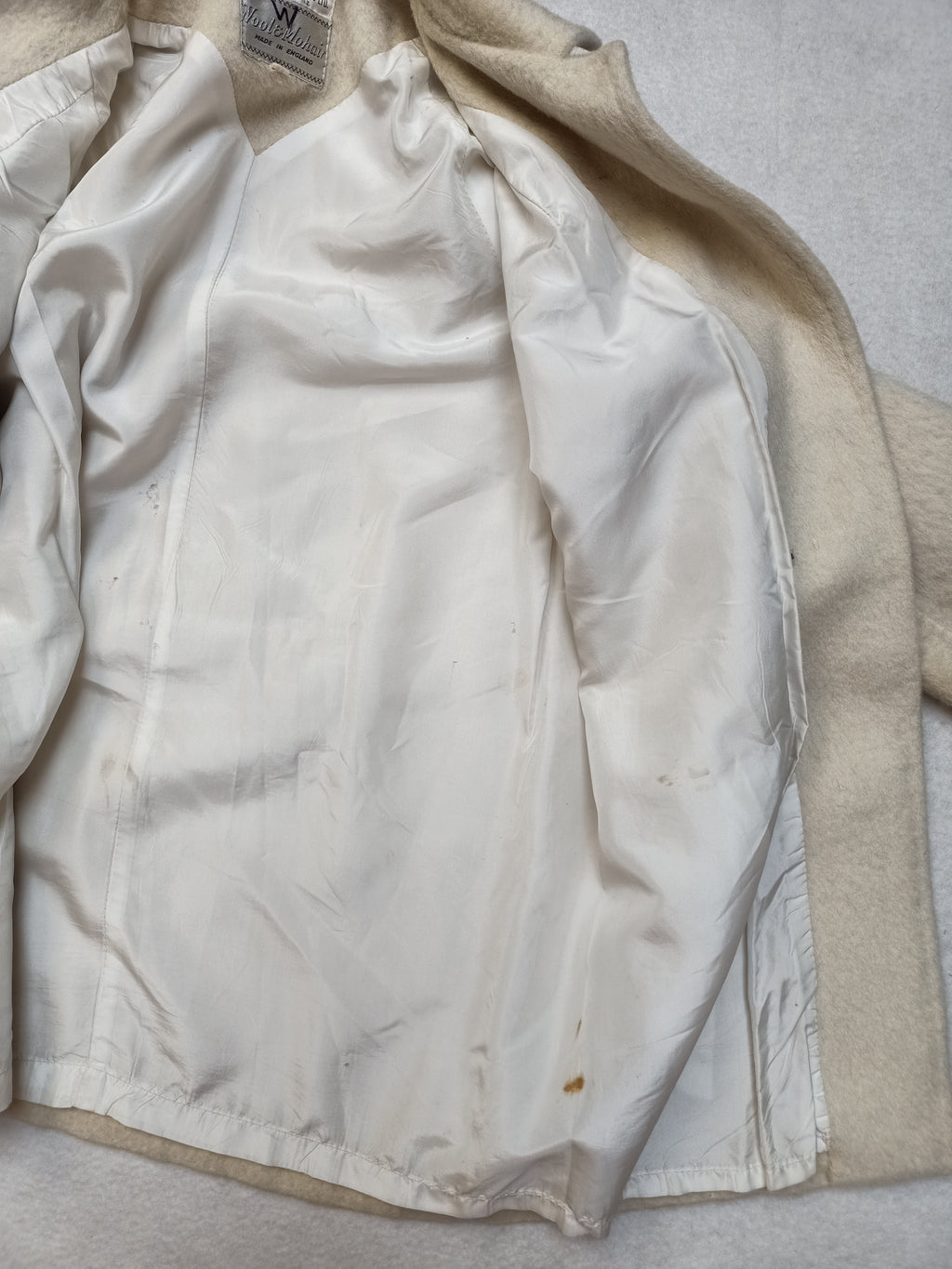 Vintage Wool and Mohair Coat