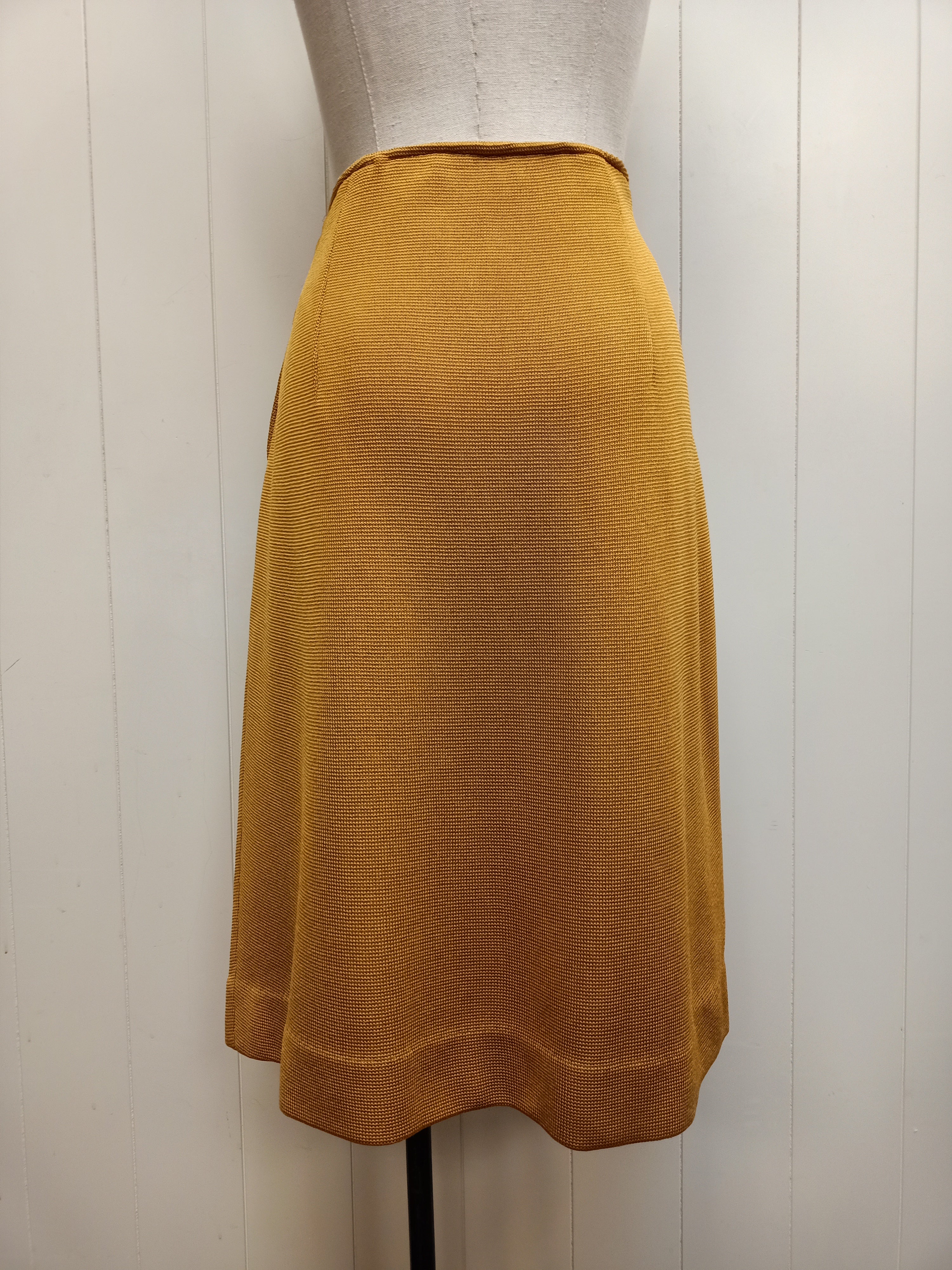 Vintage Mustard Skirt