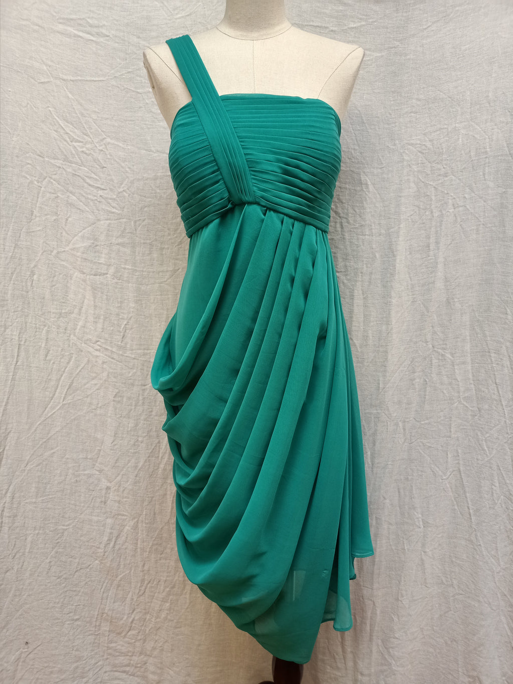 Ellen-H Draped Chiffon Dress