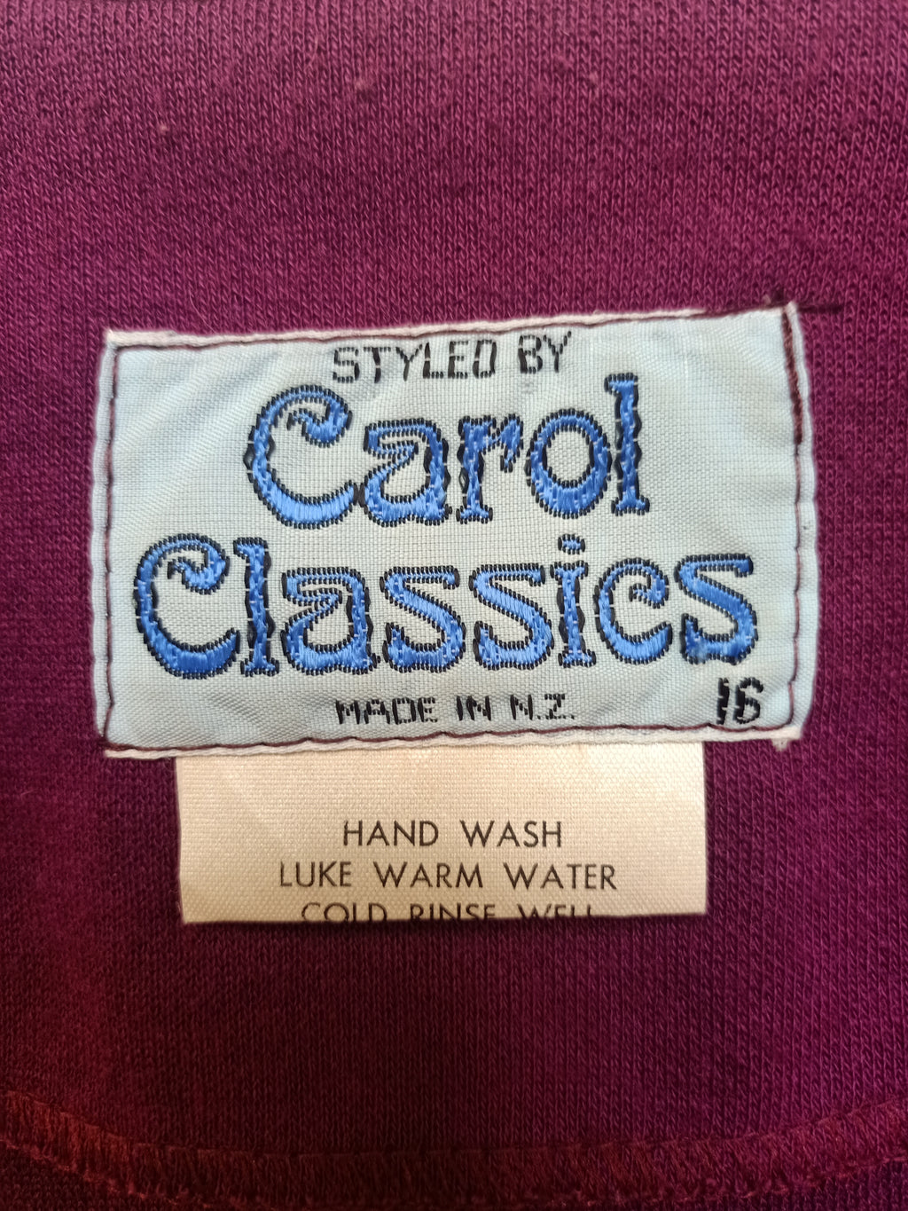 Vintage Carol Classics Dress