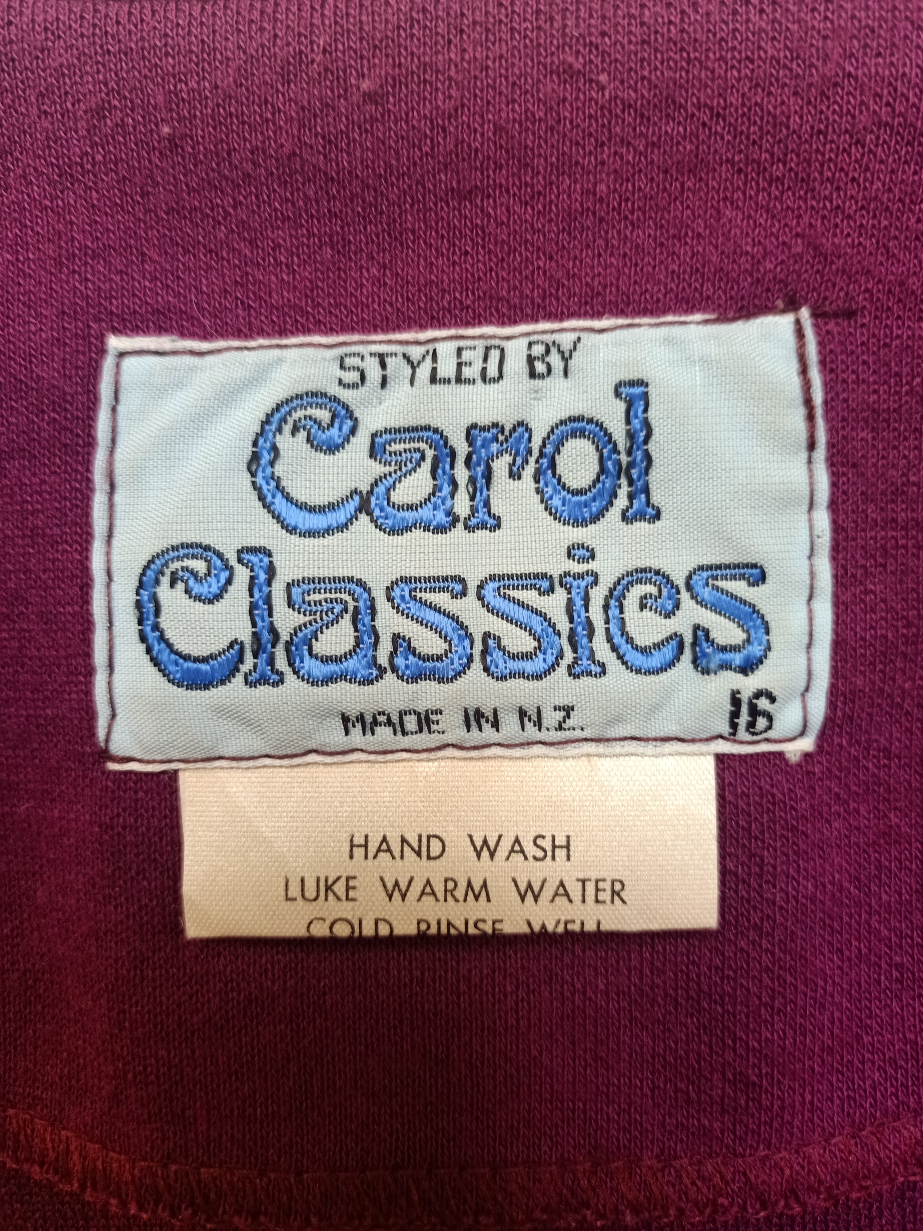 Vintage Carol Classics Dress