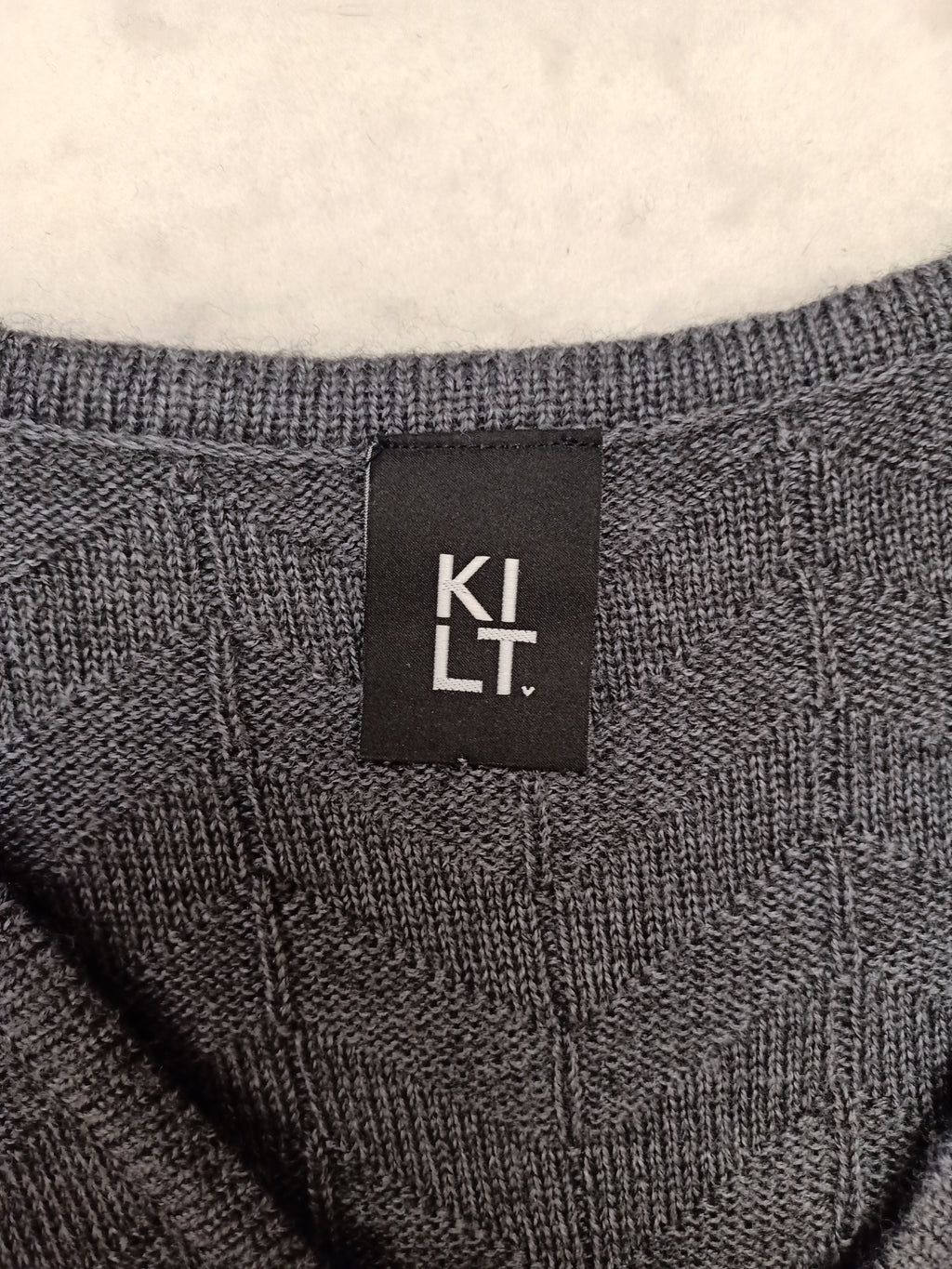 KILT Grey Sweater Dress
