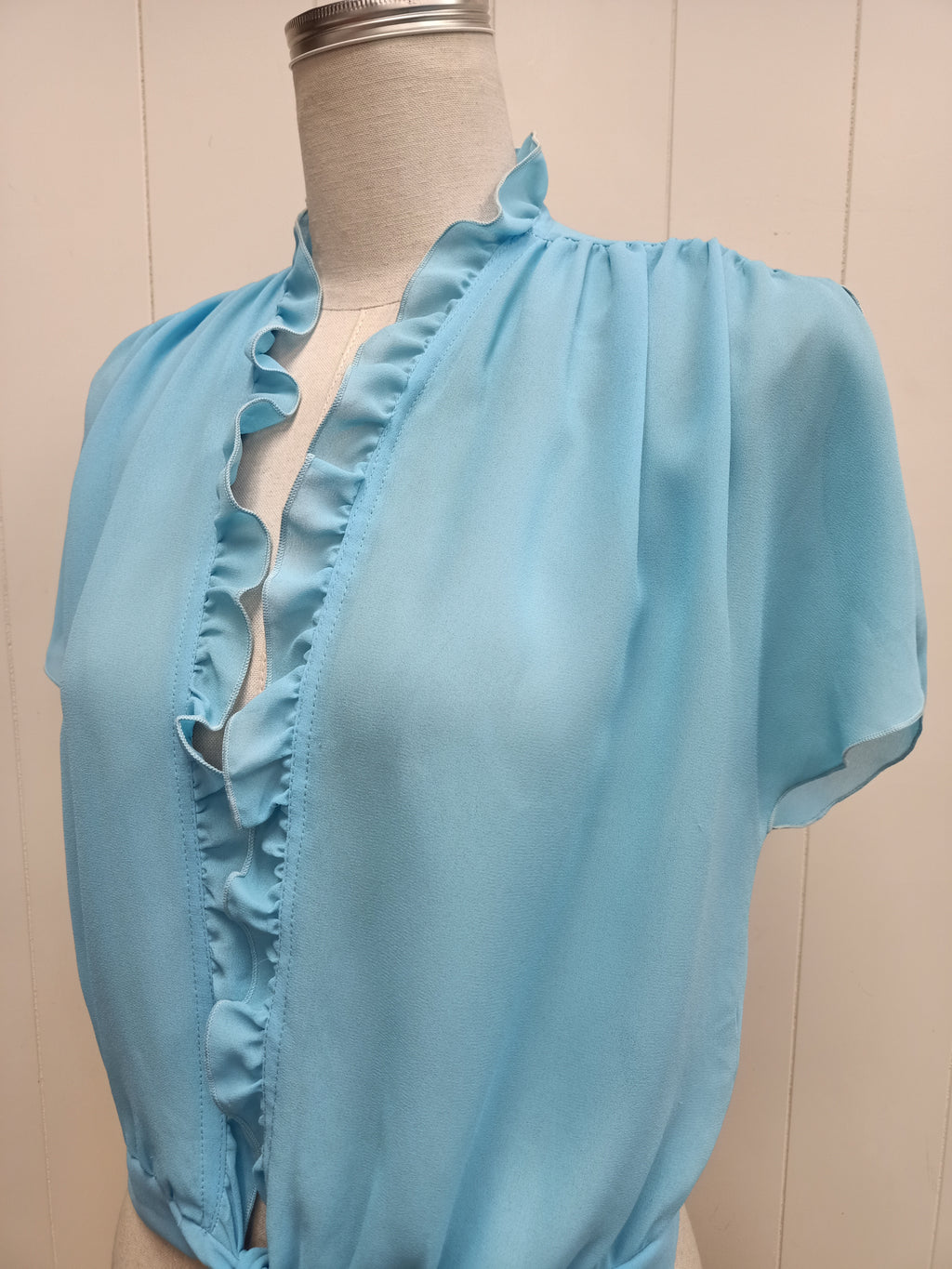 Vintage Chiffon Over Shirt