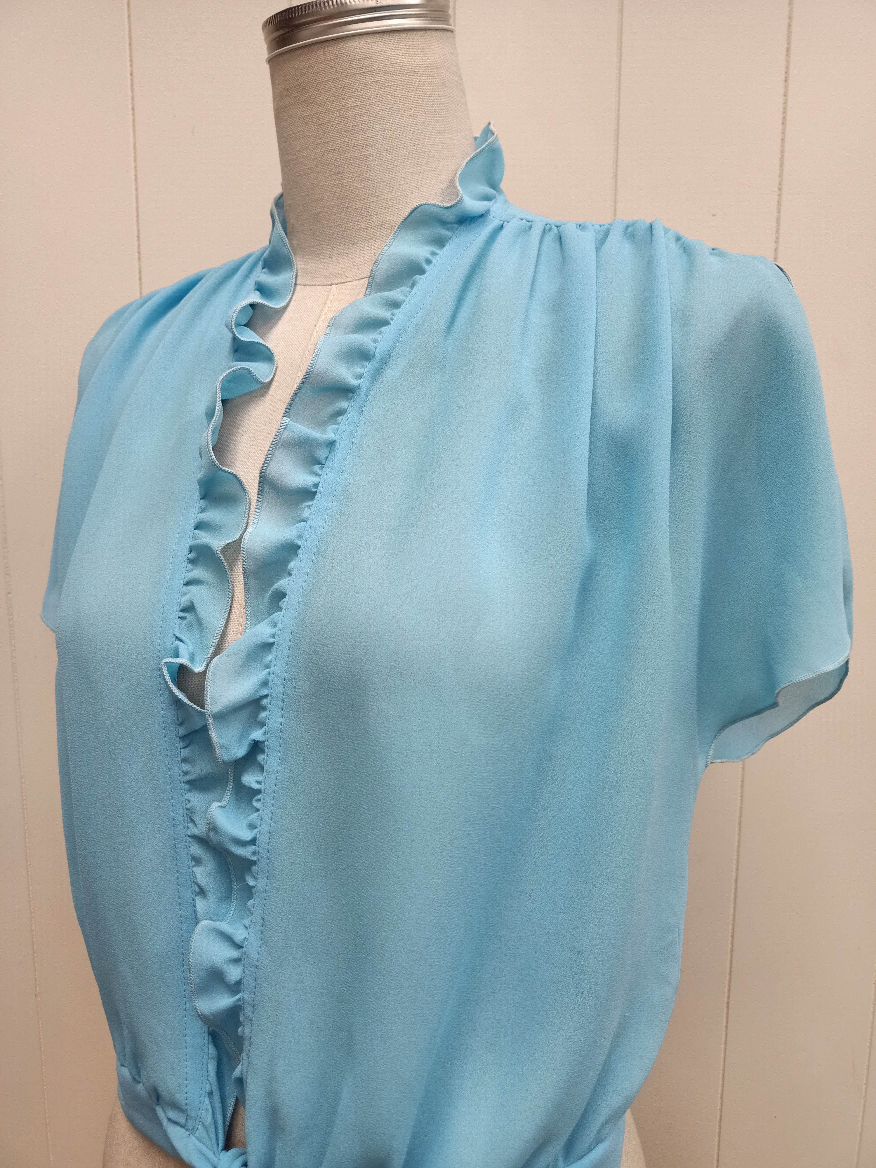 Vintage Chiffon Over Shirt
