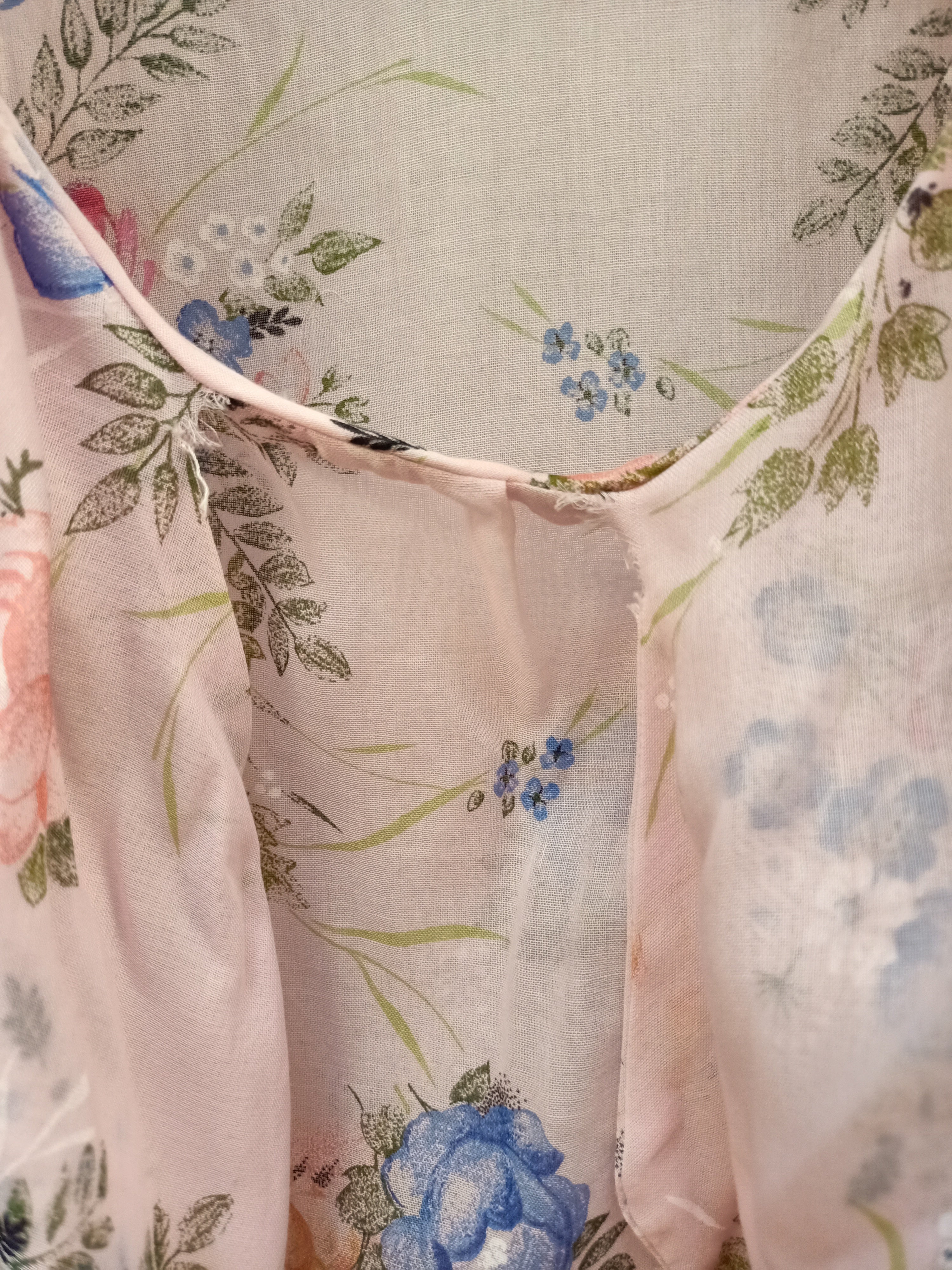 Floral Cotton Voile Dress