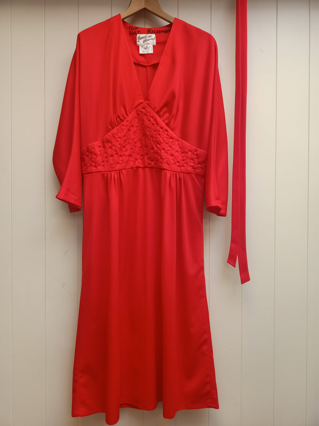 Vintage Jonathan Howard Red Dress