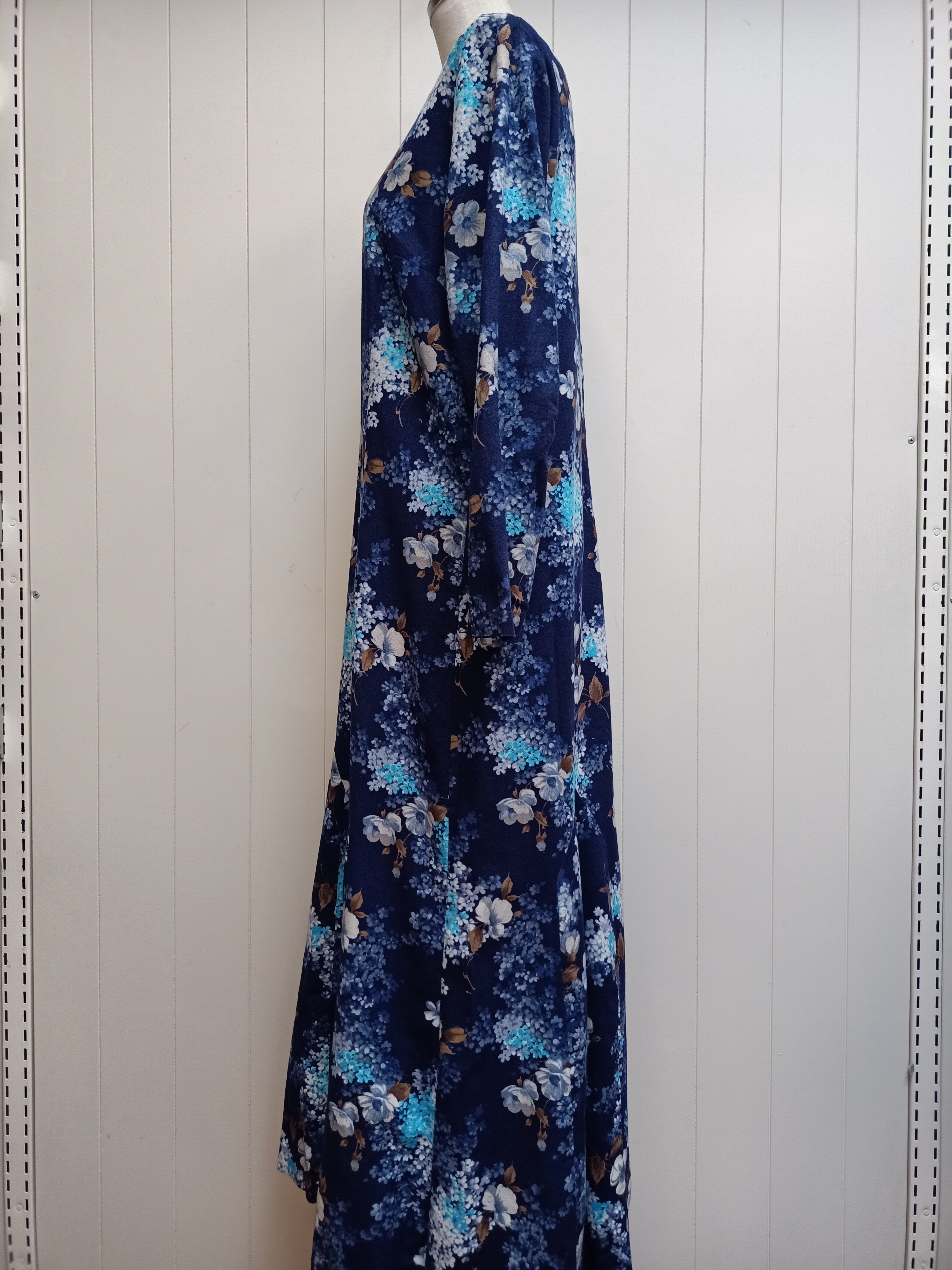 Vintage Camette Floral Maxi Dress